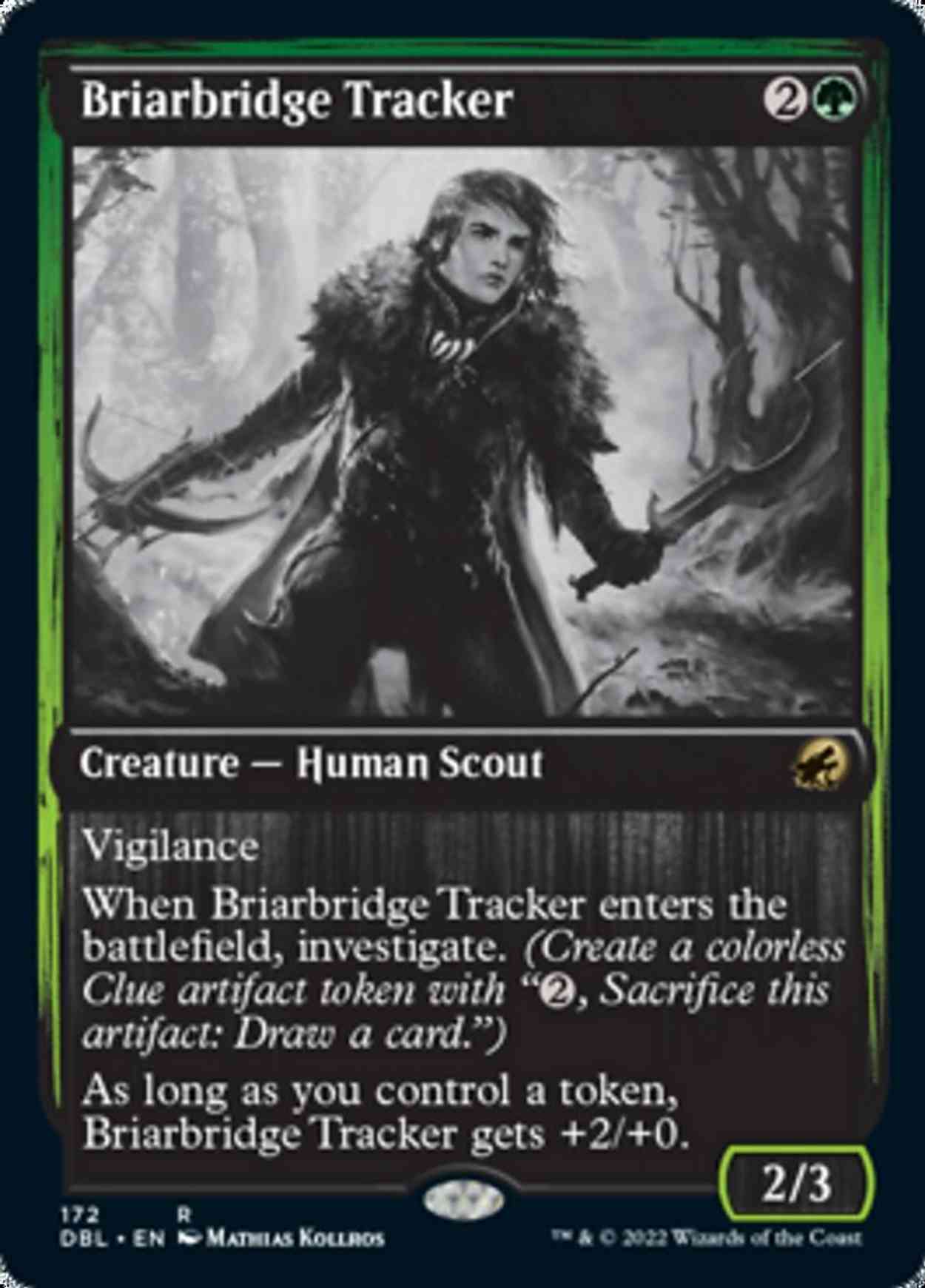 Briarbridge Tracker magic card front