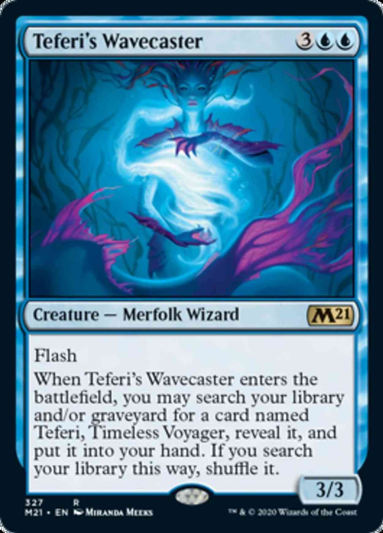 Teferi's Wavecaster magic card front