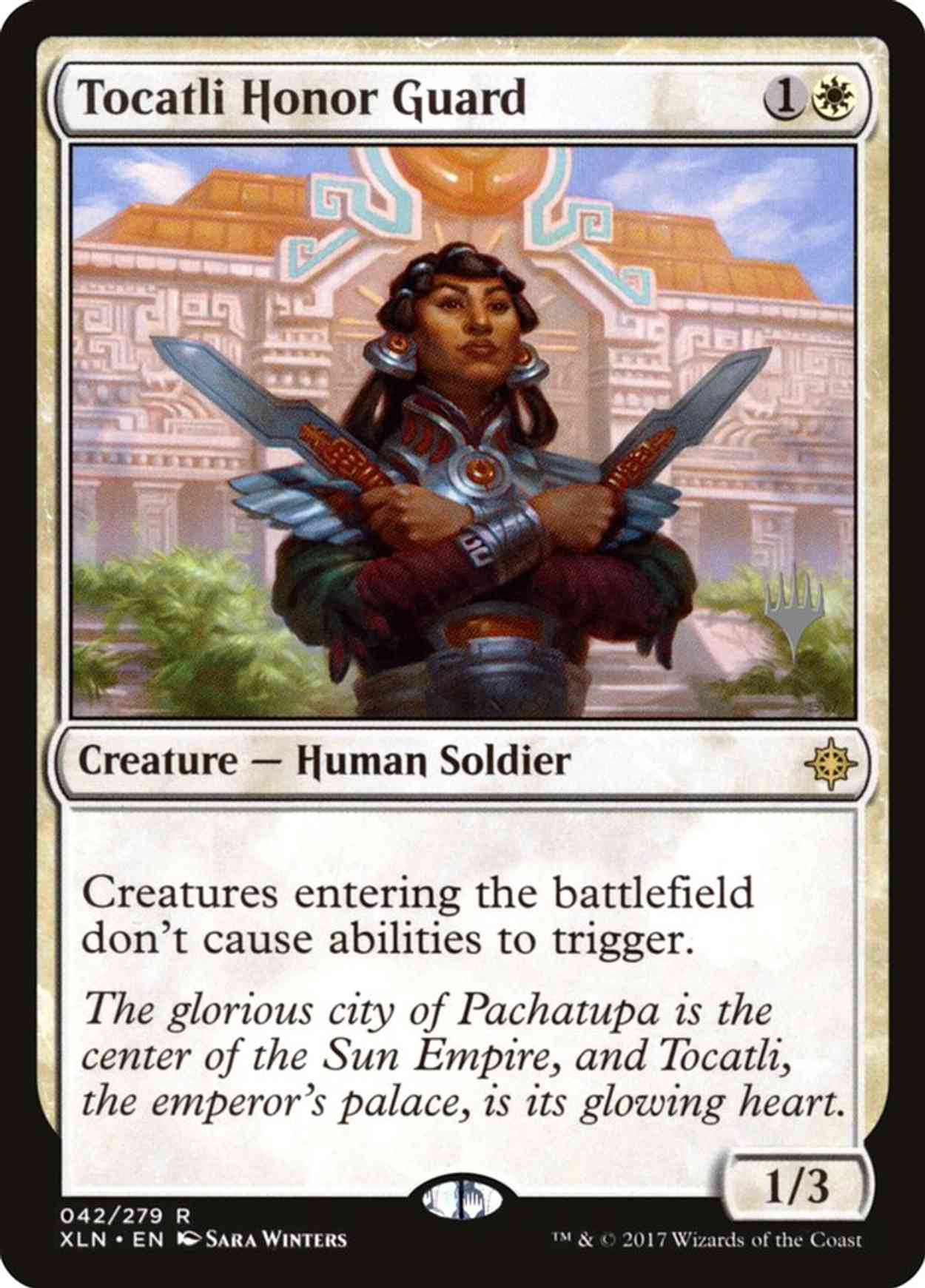 Tocatli Honor Guard magic card front