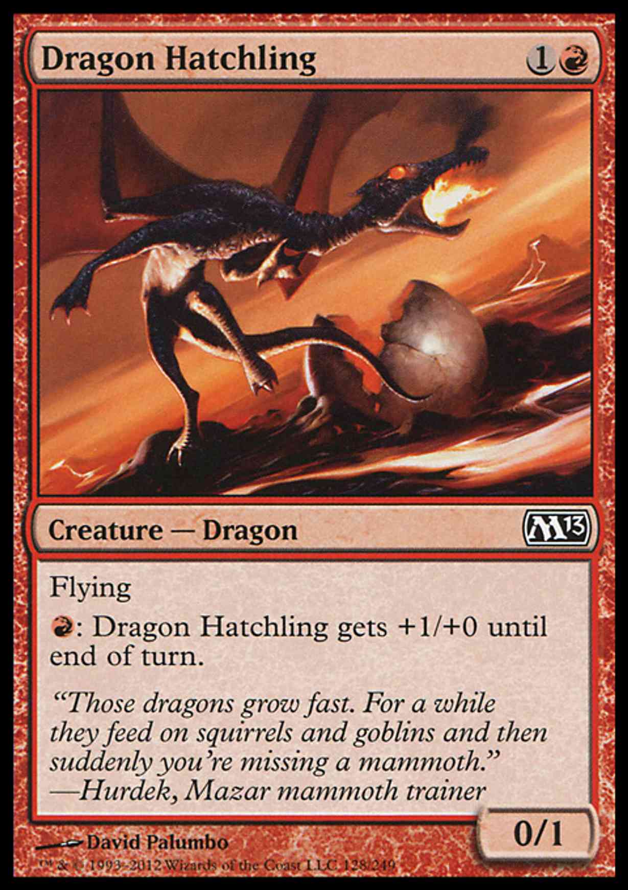 Dragon Hatchling magic card front