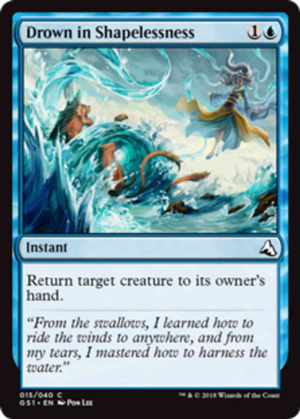 Drown in Shapelessness magic card front