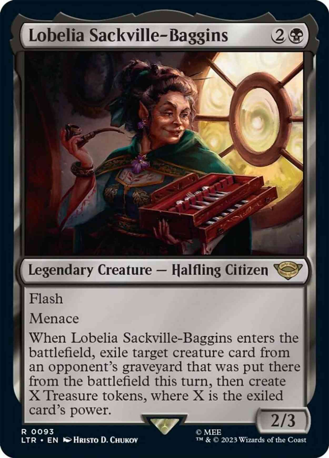 Lobelia Sackville-Baggins magic card front