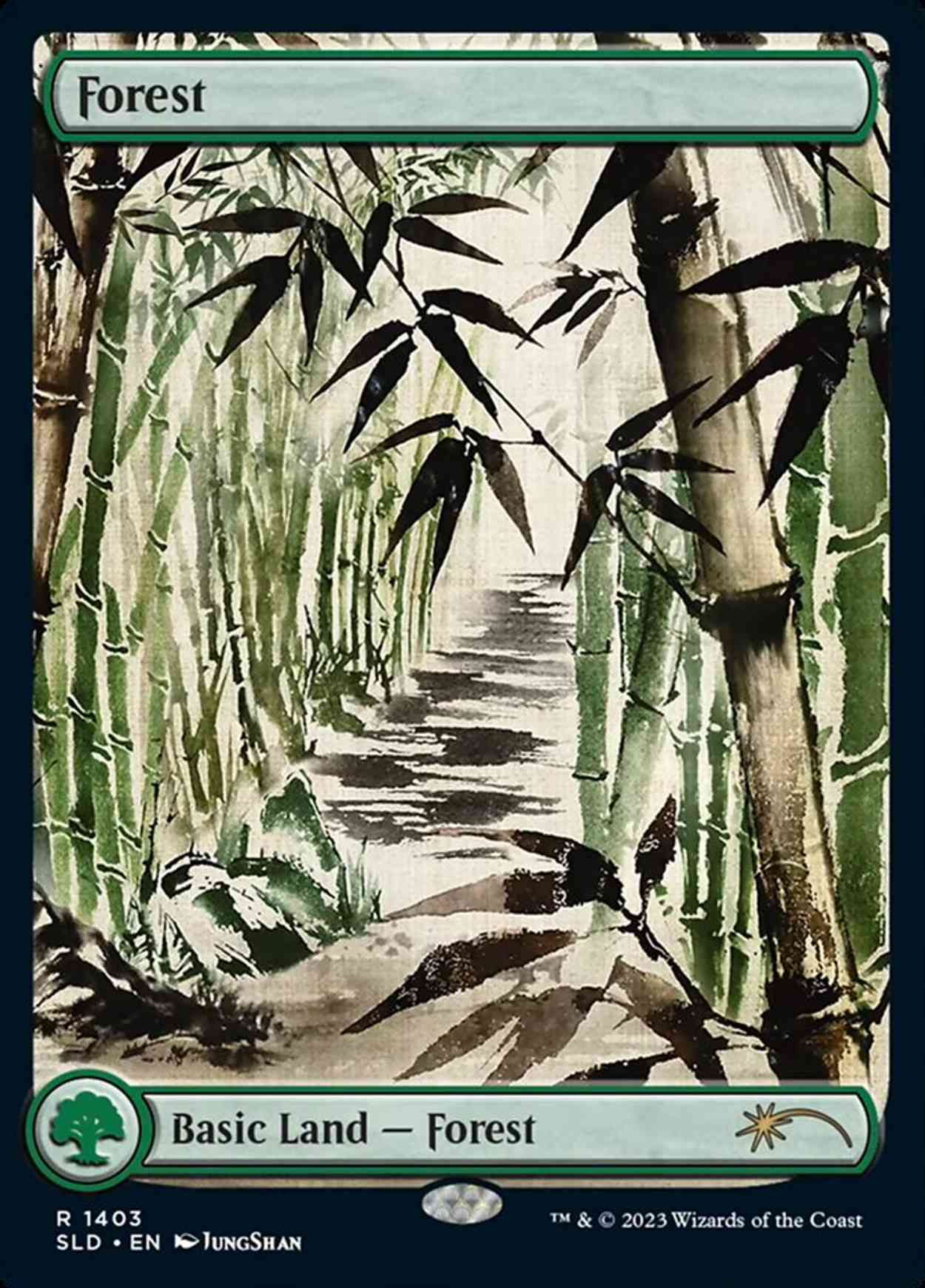 Forest (1403) magic card front
