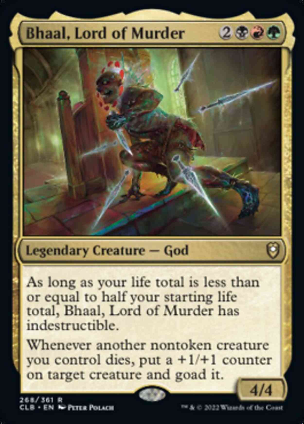 Bhaal, Lord of Murder magic card front