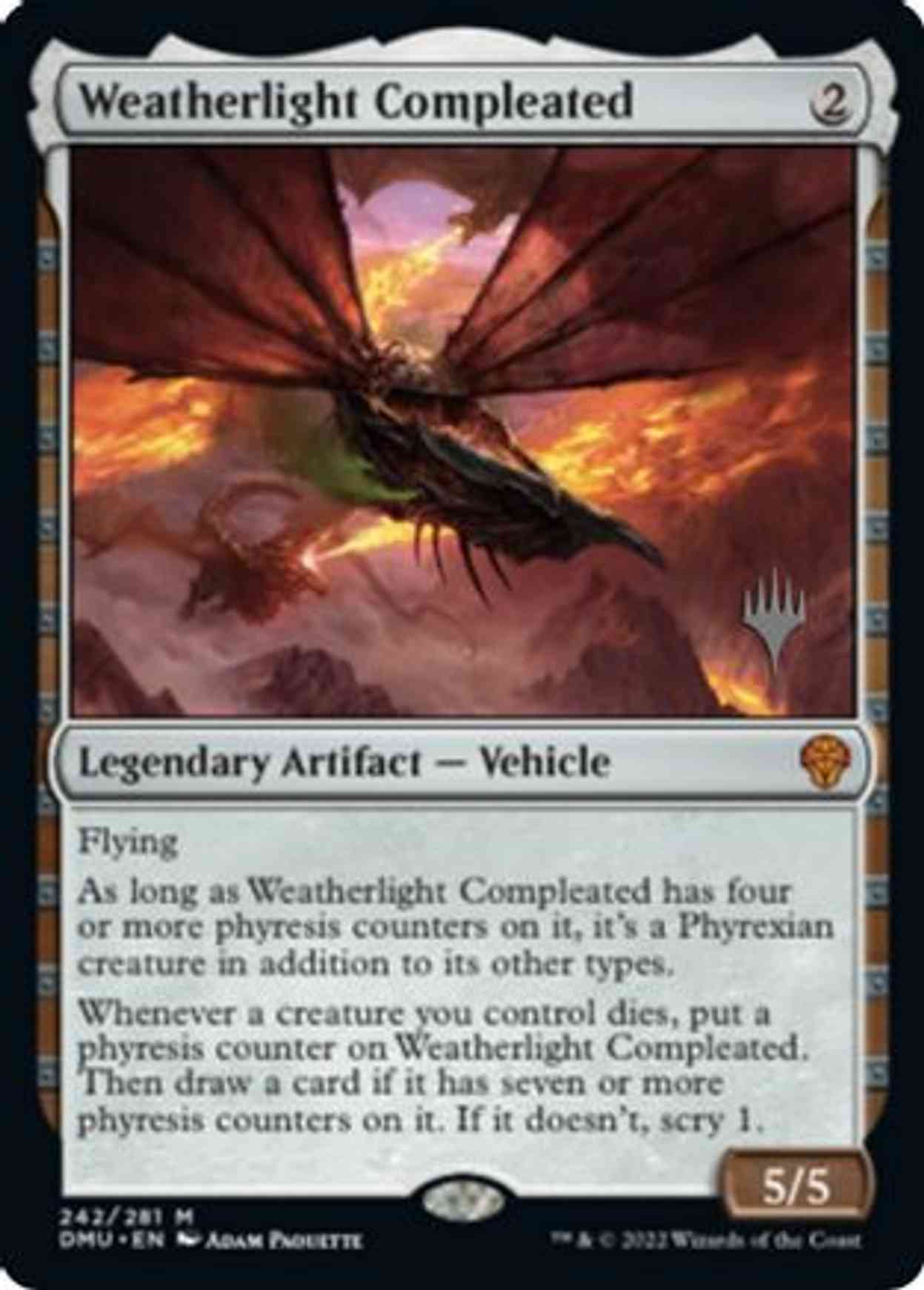 Weatherlight Compleated magic card front
