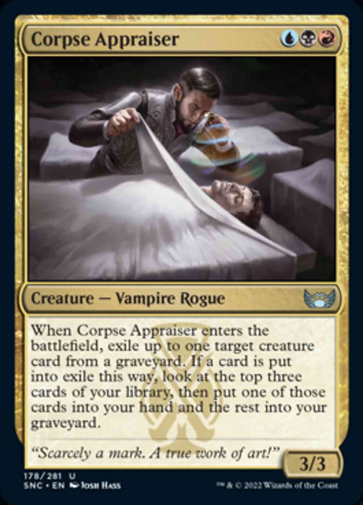 Corpse Appraiser magic card front