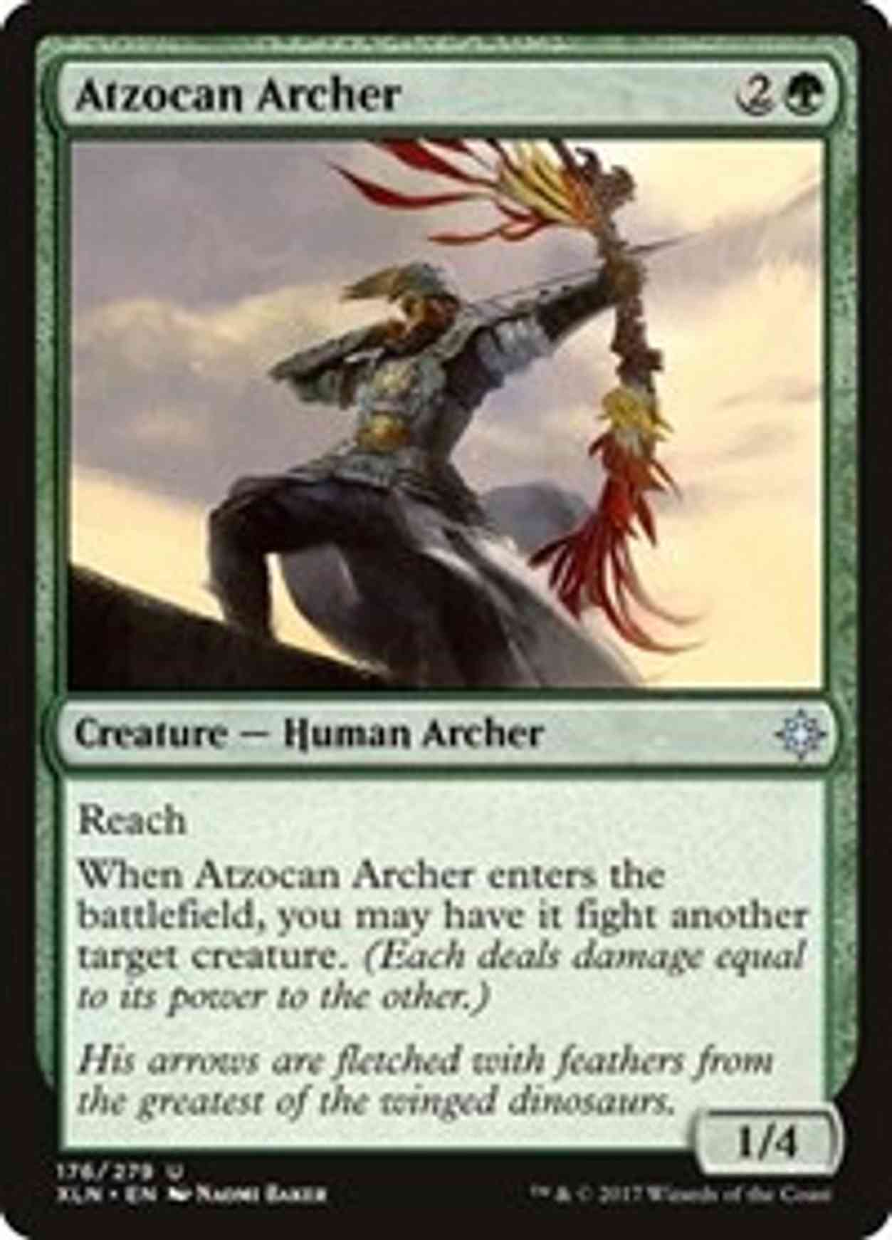 Atzocan Archer magic card front