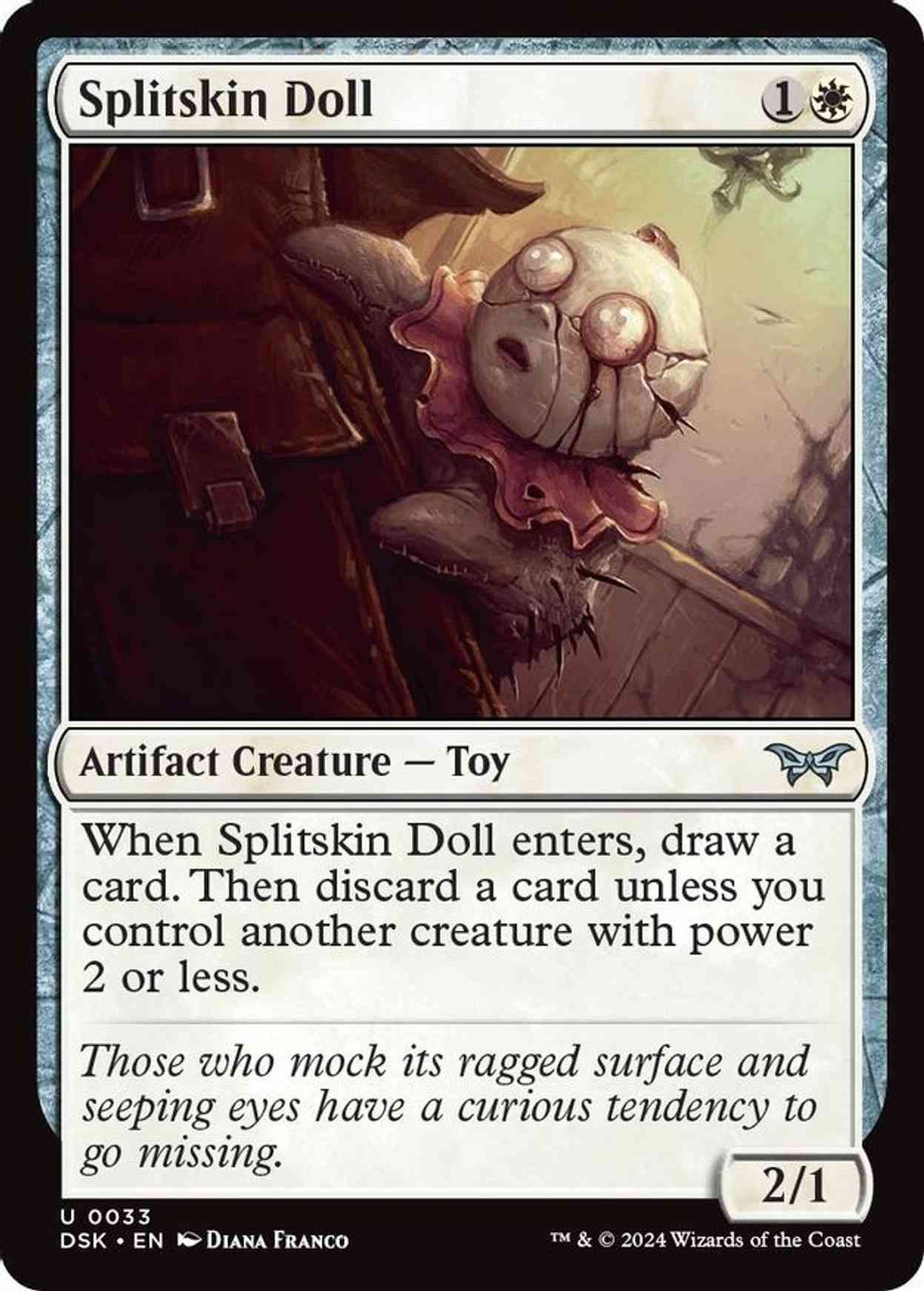 Splitskin Doll magic card front