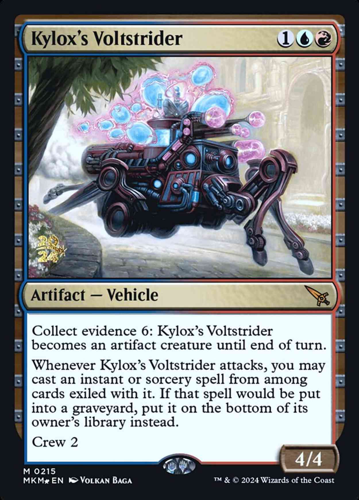 Kylox's Voltstrider magic card front