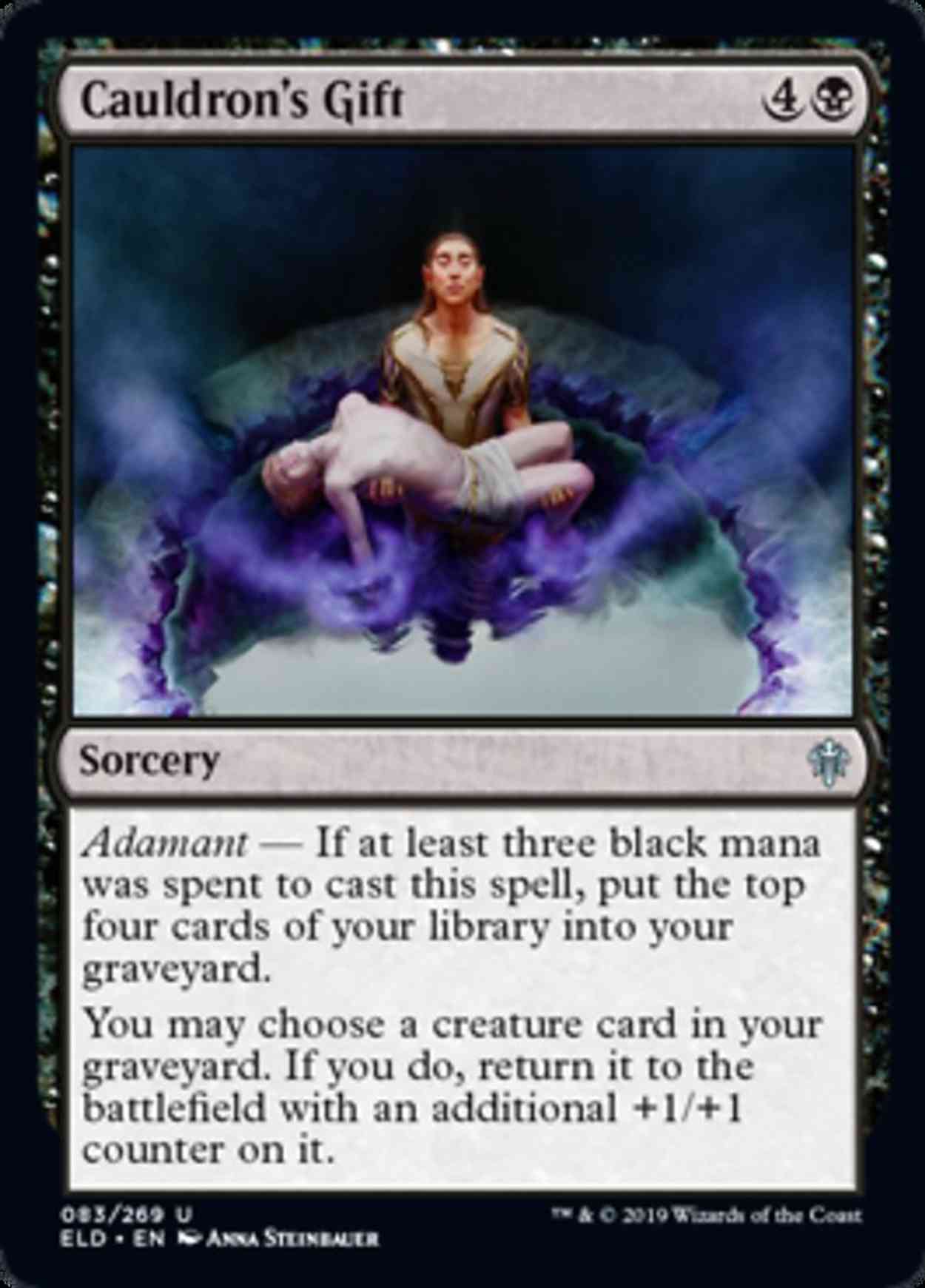Cauldron's Gift magic card front
