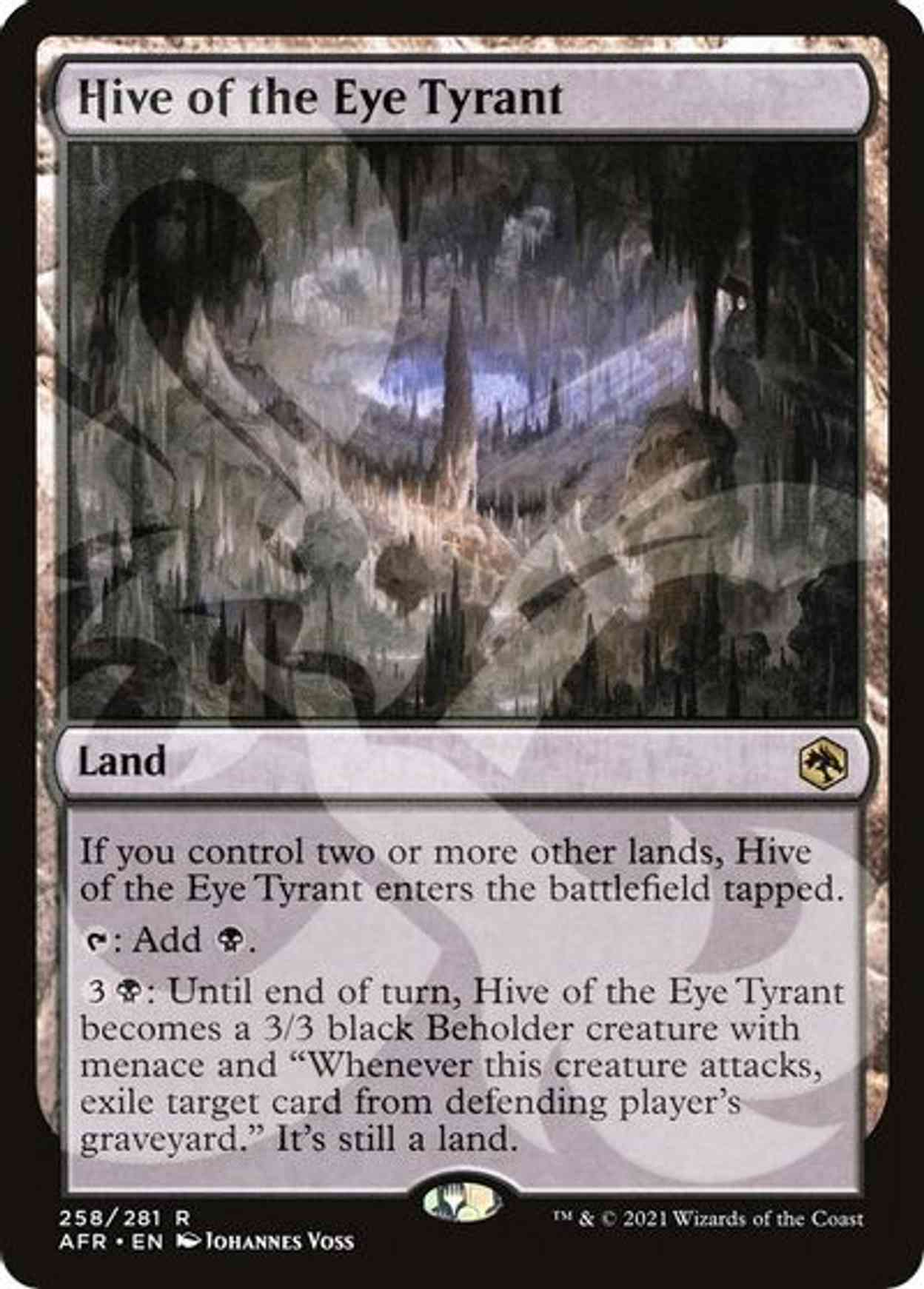 Hive of the Eye Tyrant magic card front