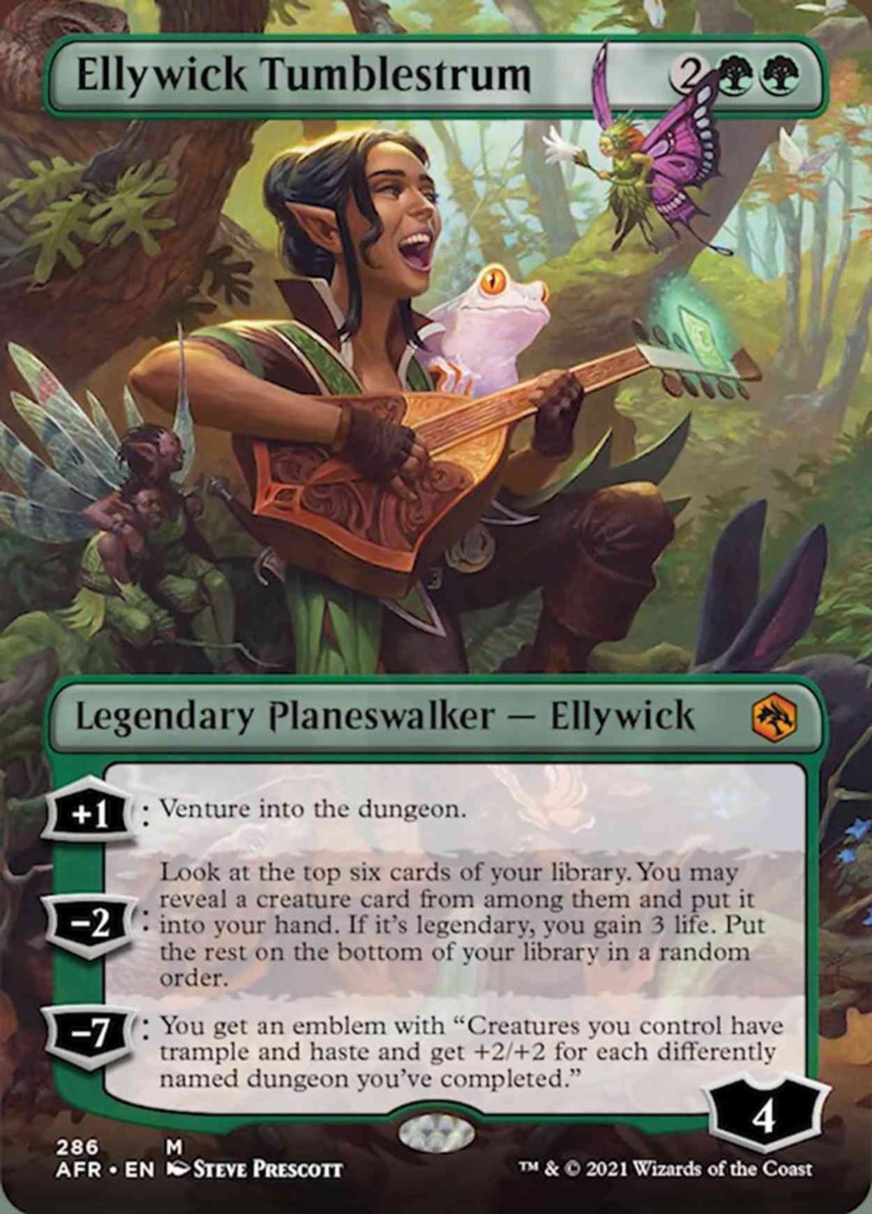 Ellywick Tumblestrum (Borderless) magic card front
