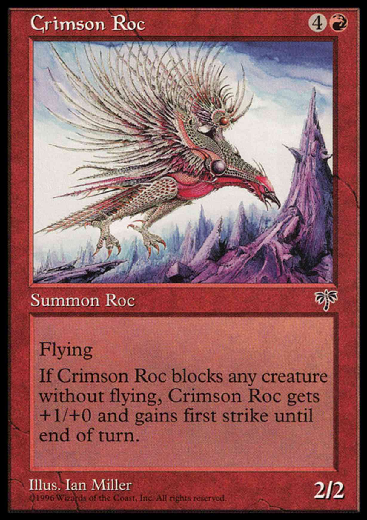 Crimson Roc magic card front