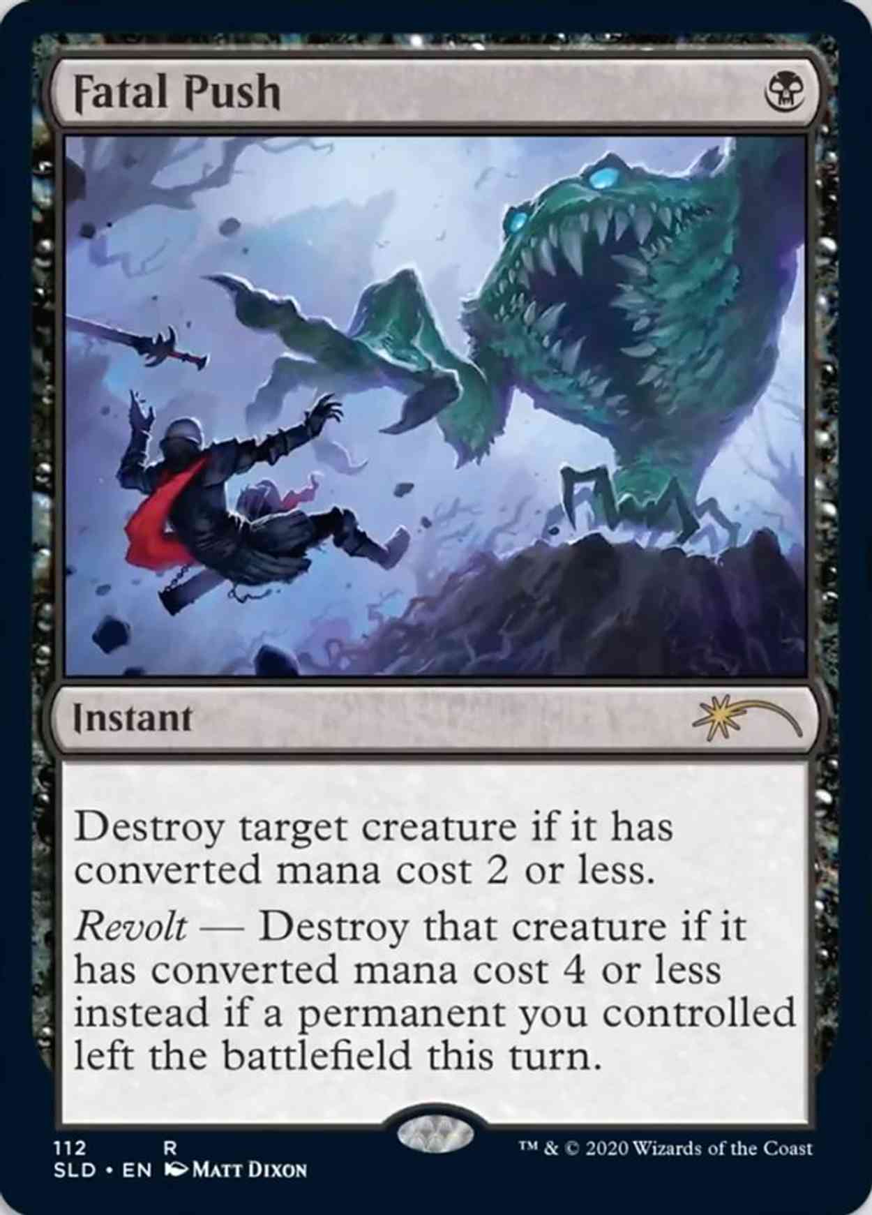 Fatal Push magic card front