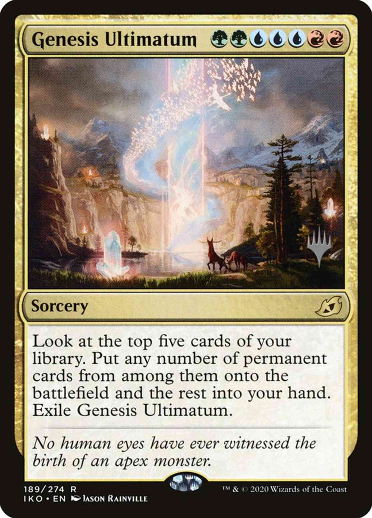Genesis Ultimatum magic card front