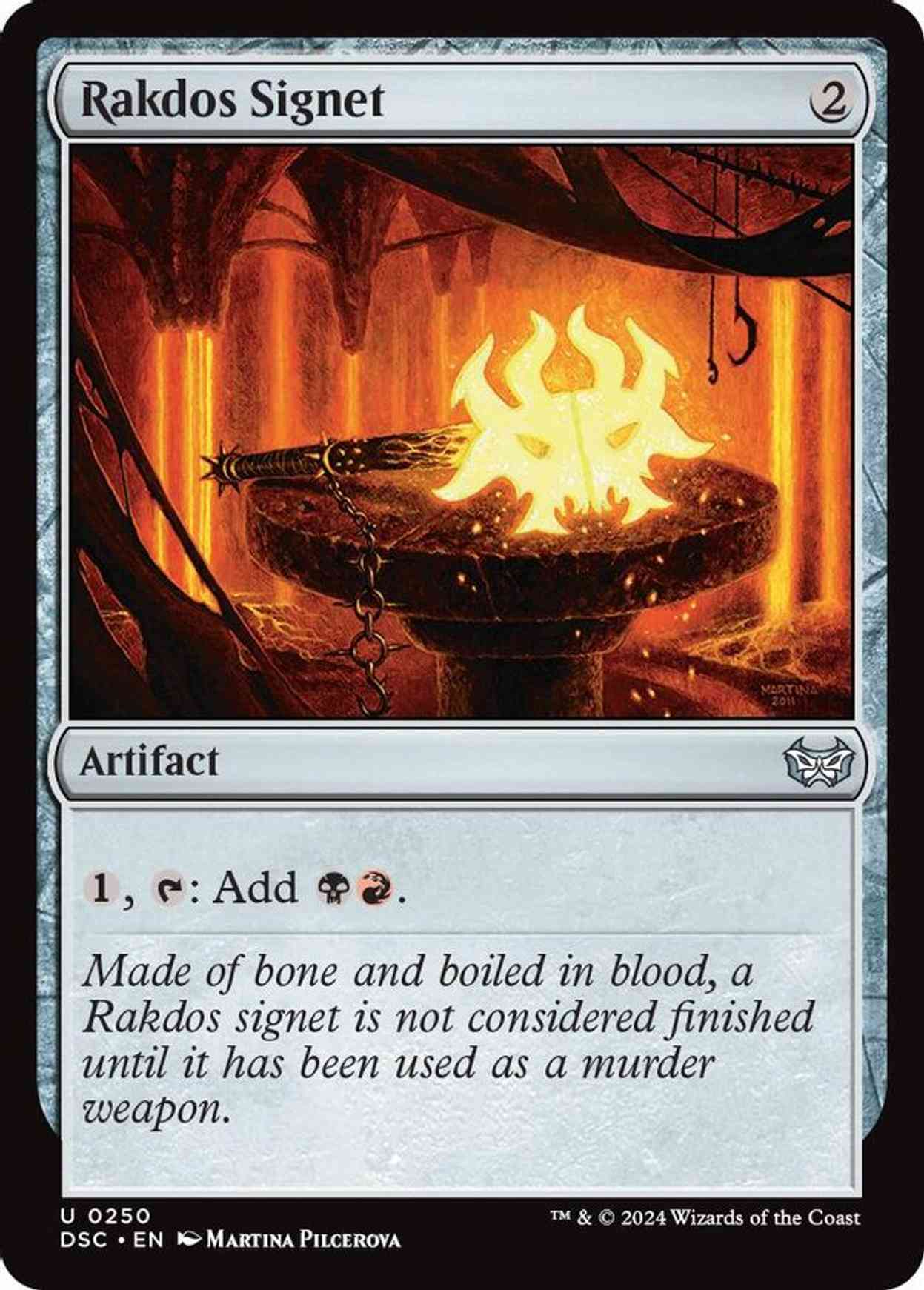 Rakdos Signet magic card front