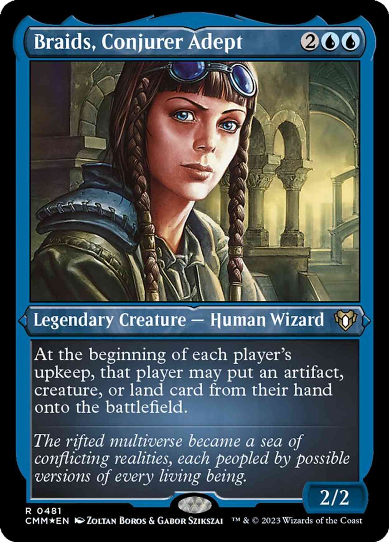 Braids, Conjurer Adept (Foil Etched) magic card front