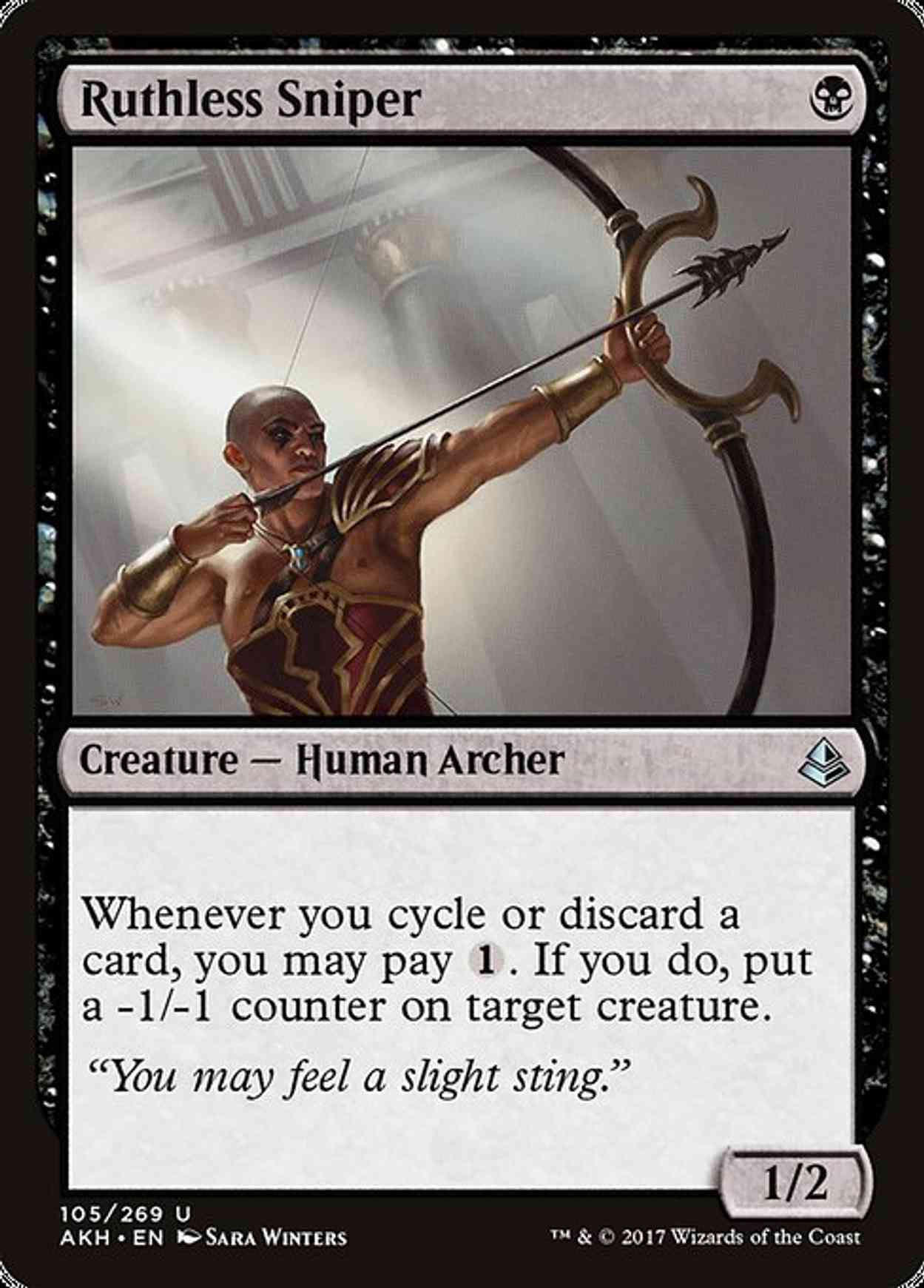 Ruthless Sniper magic card front
