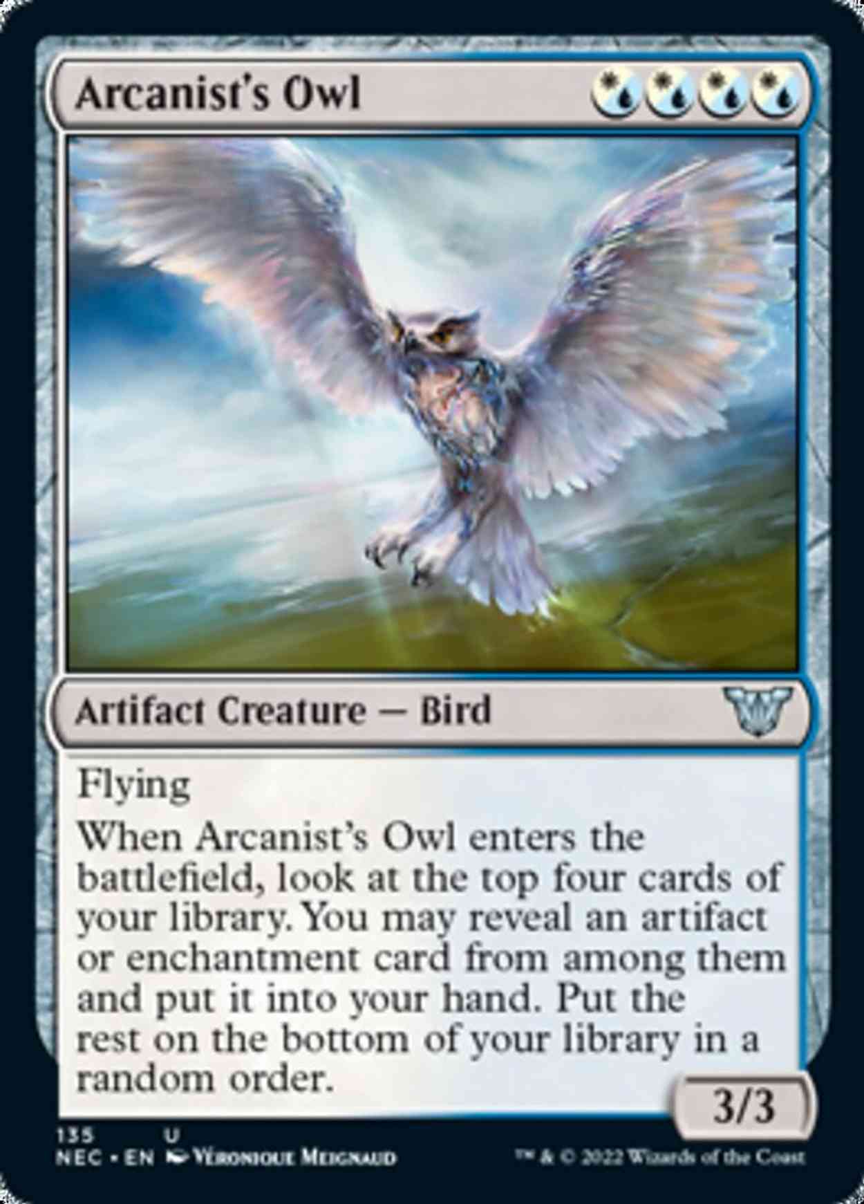 Arcanist's Owl magic card front