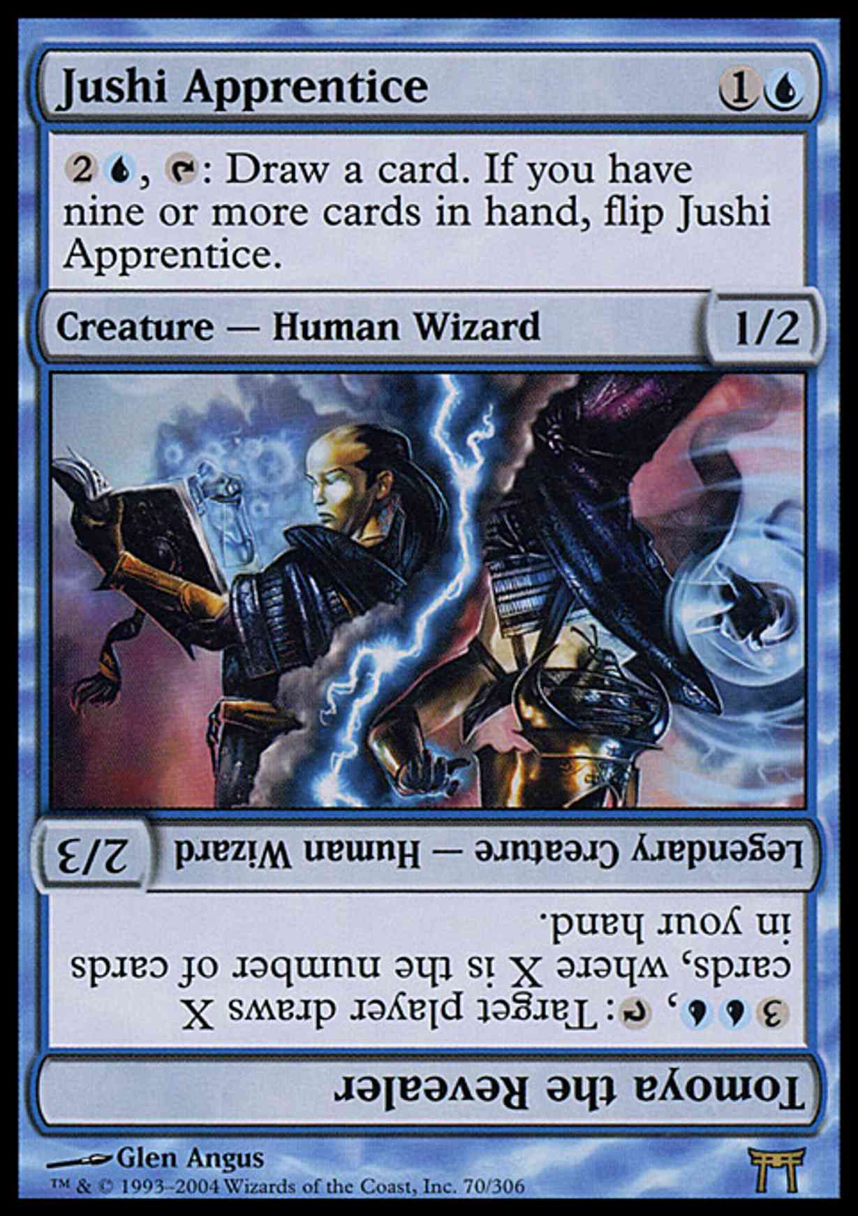Jushi Apprentice magic card front