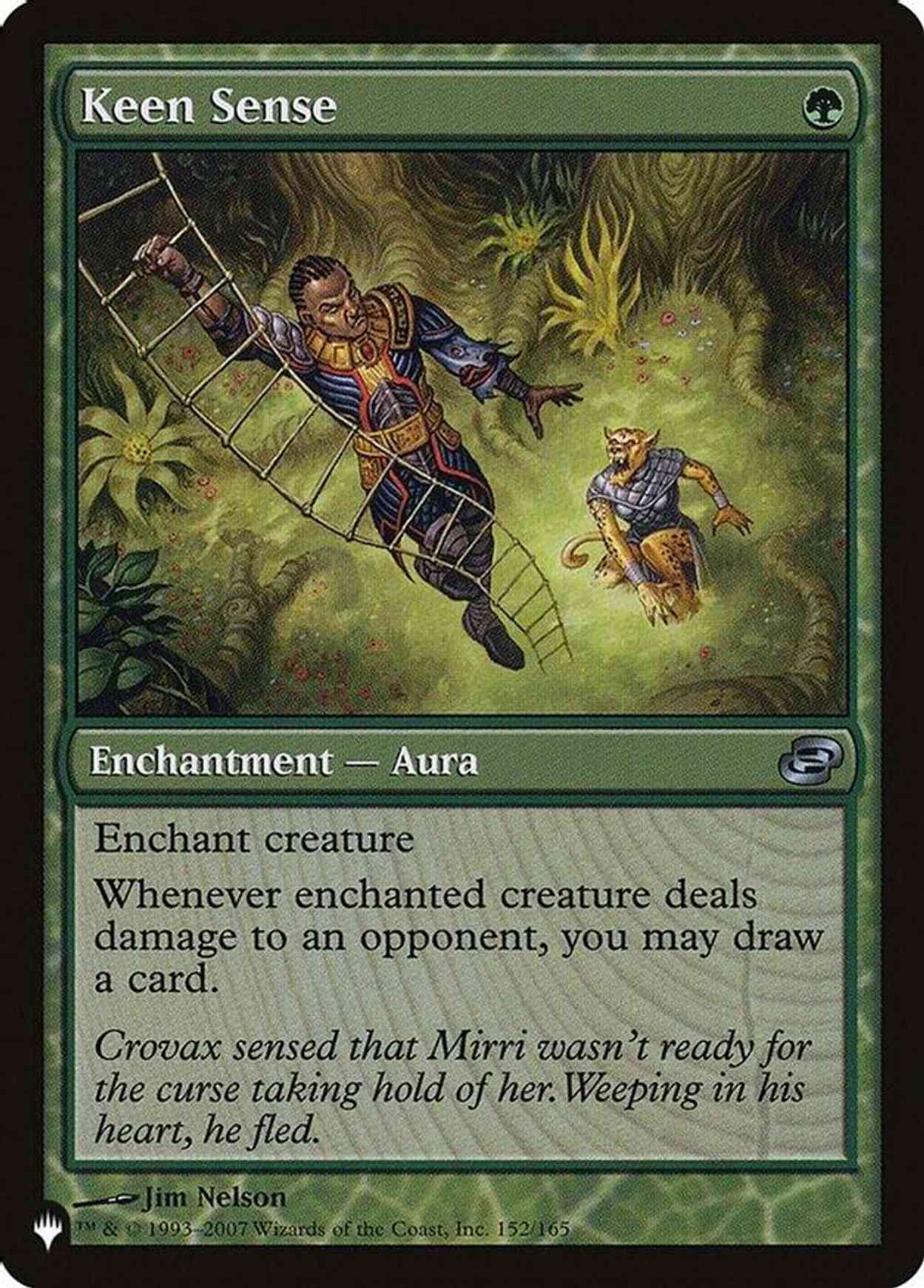 Keen Sense magic card front