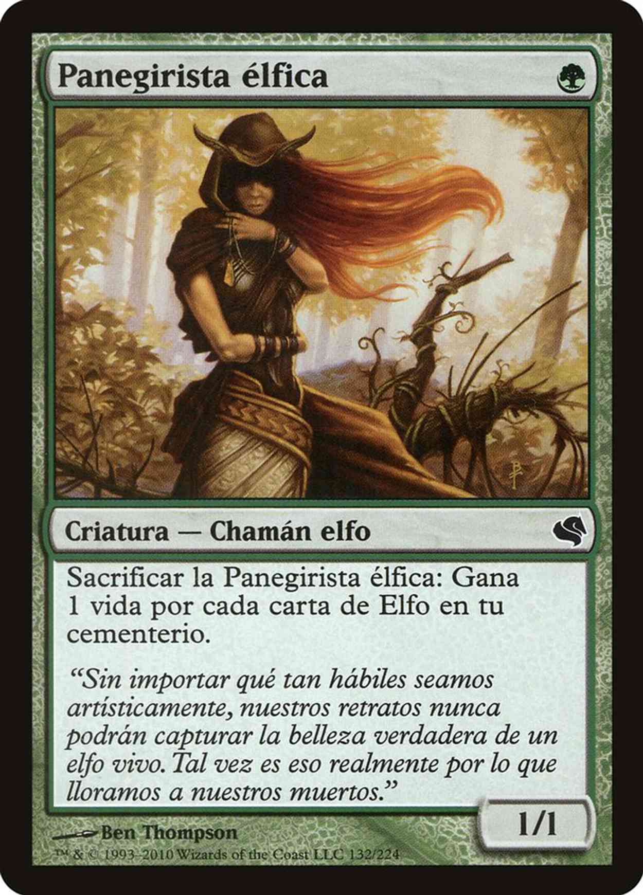 Elvish Eulogist (Retro Frame) magic card front