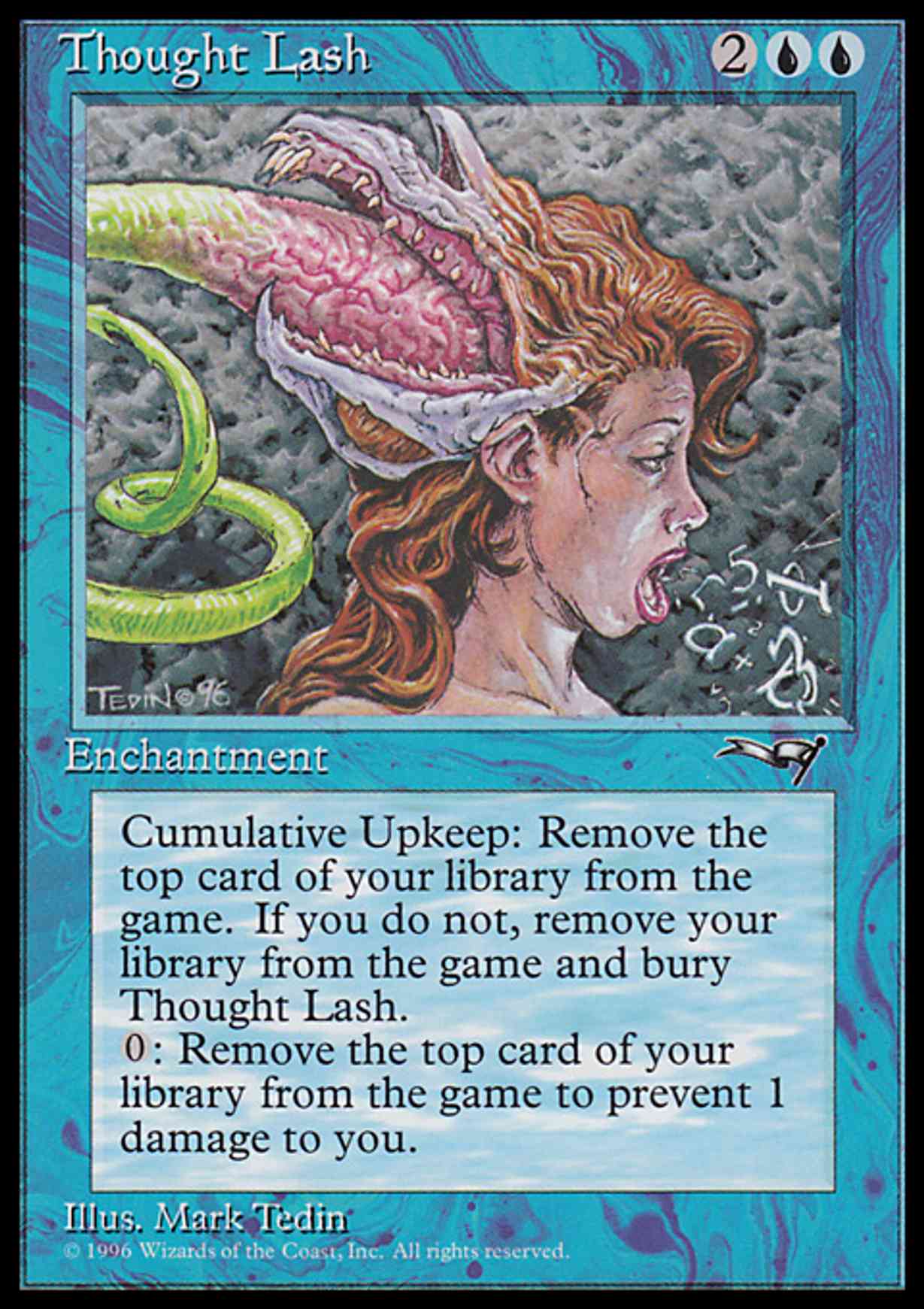 Thought Lash magic card front
