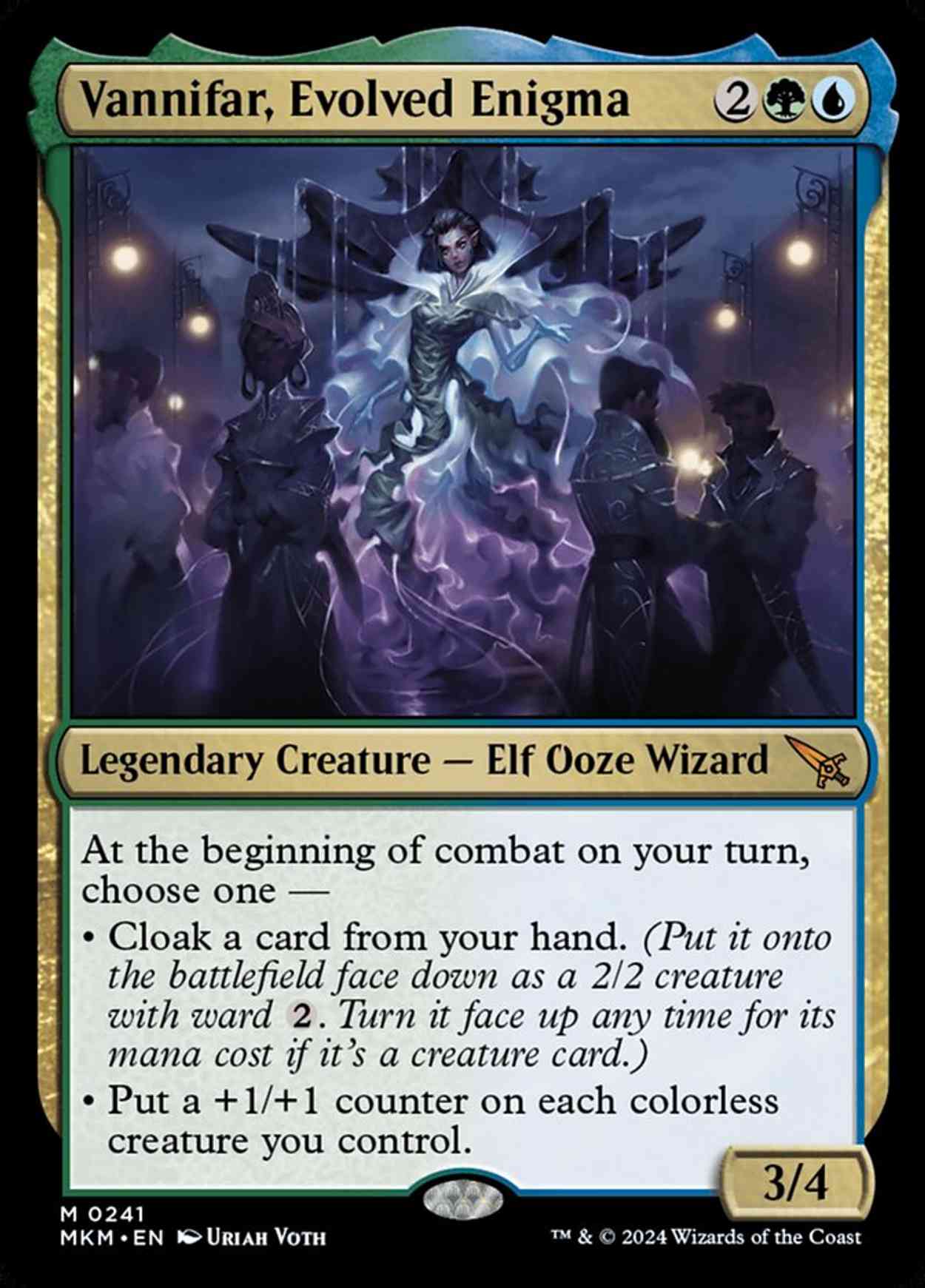 Vannifar, Evolved Enigma magic card front