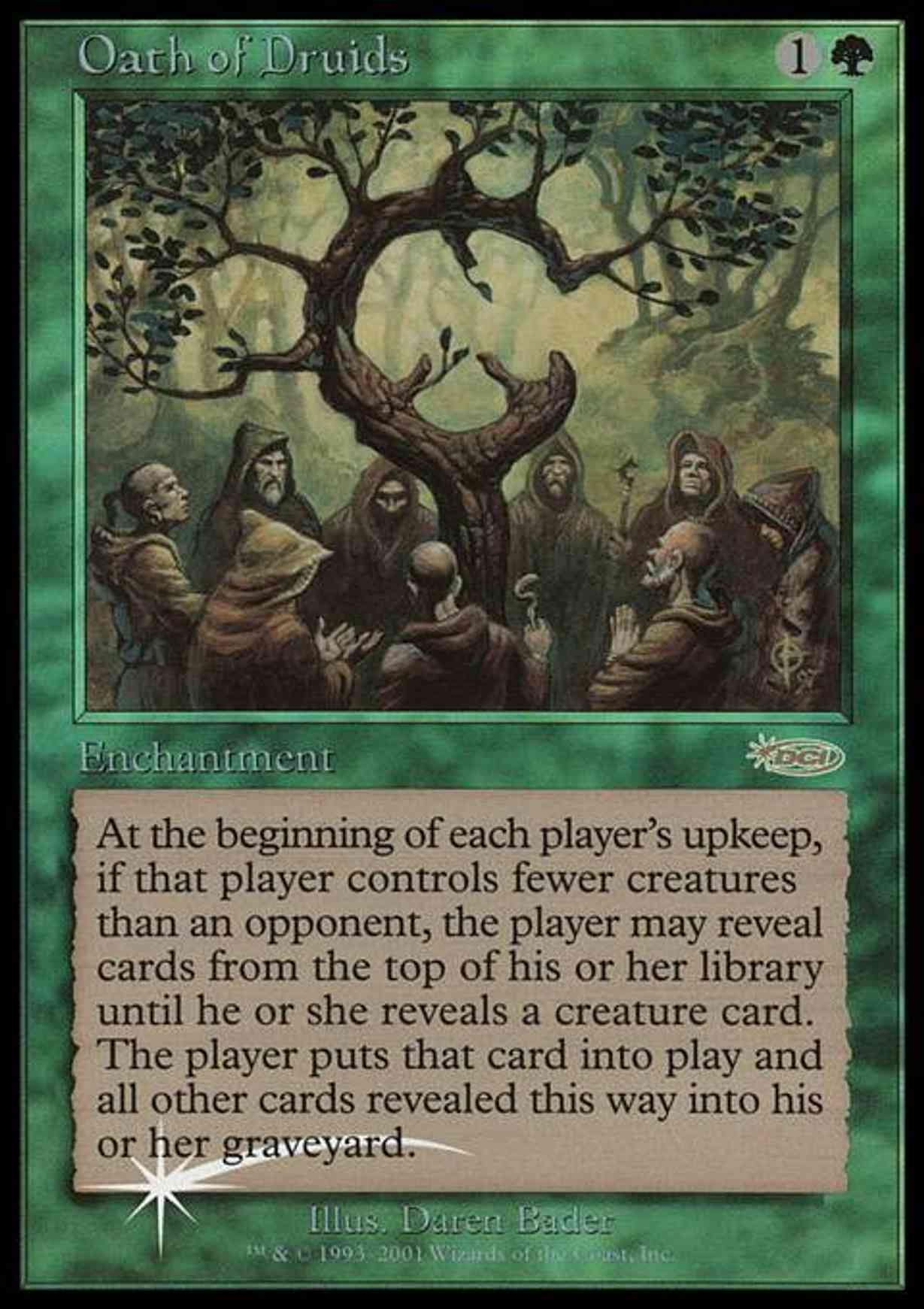 Oath of Druids magic card front