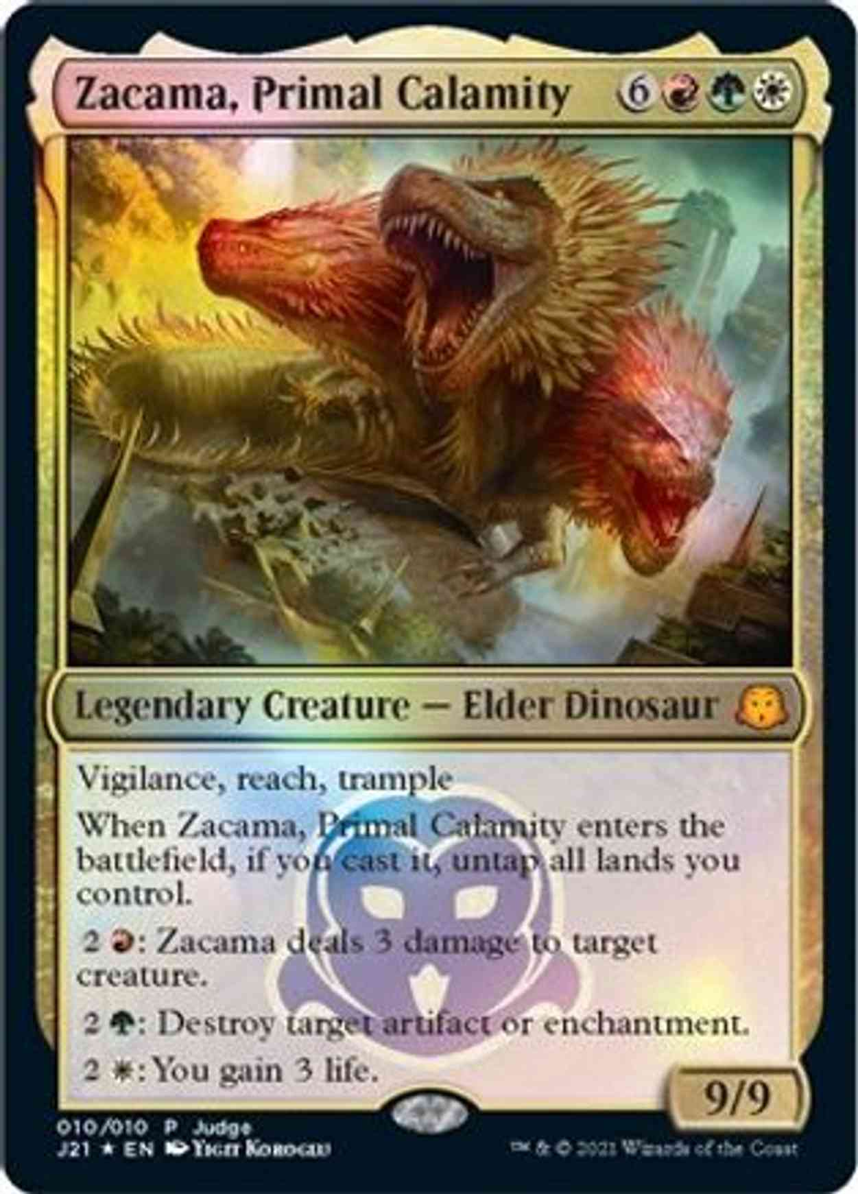 Zacama, Primal Calamity magic card front