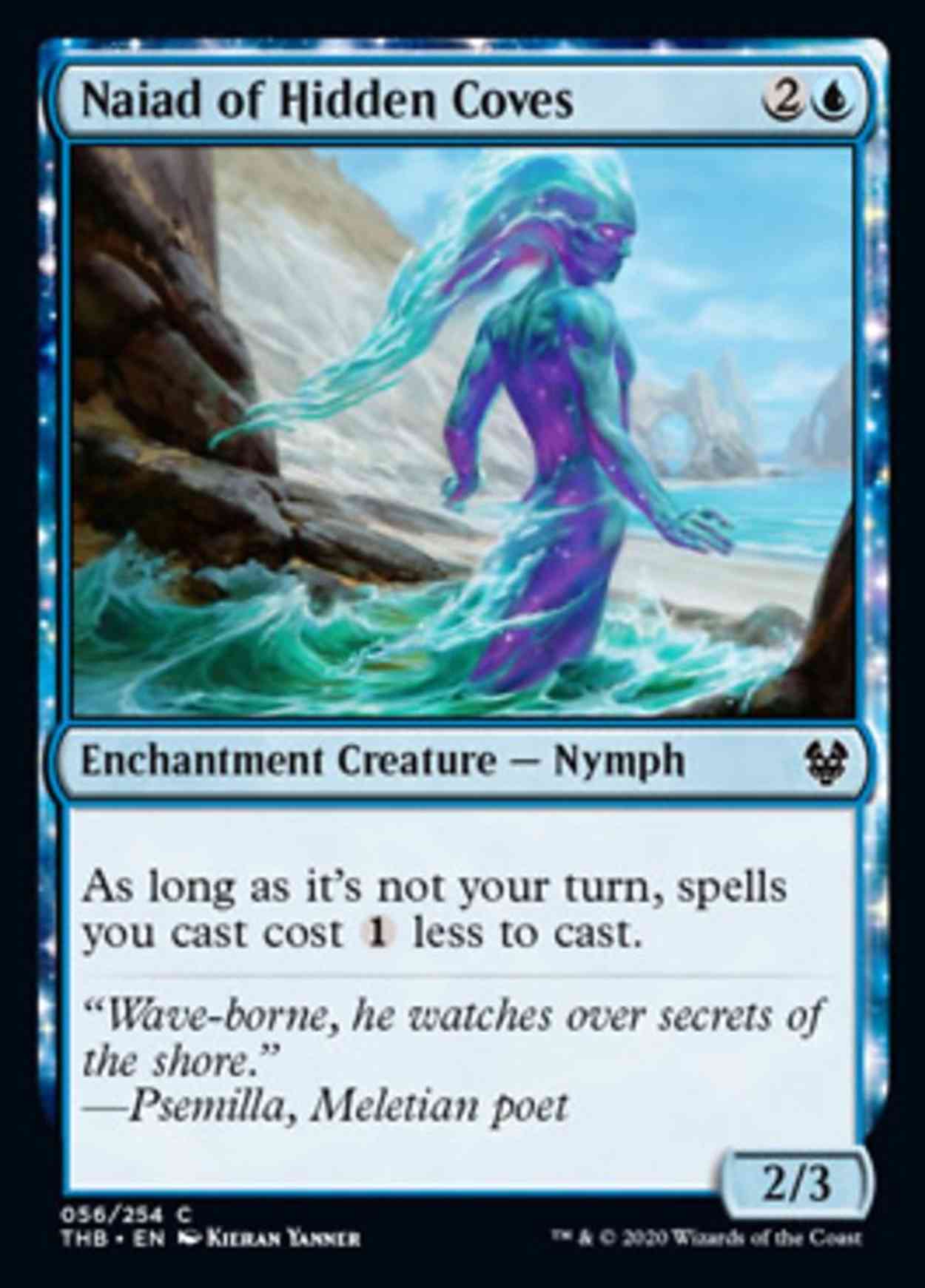 Naiad of Hidden Coves magic card front