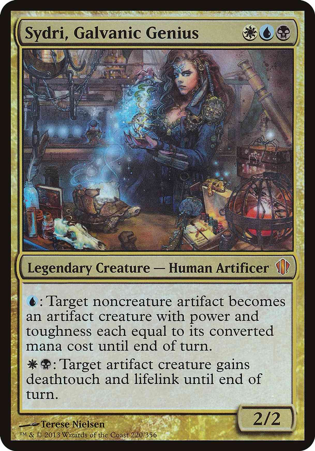 Sydri, Galvanic Genius (Commander 2013) magic card front