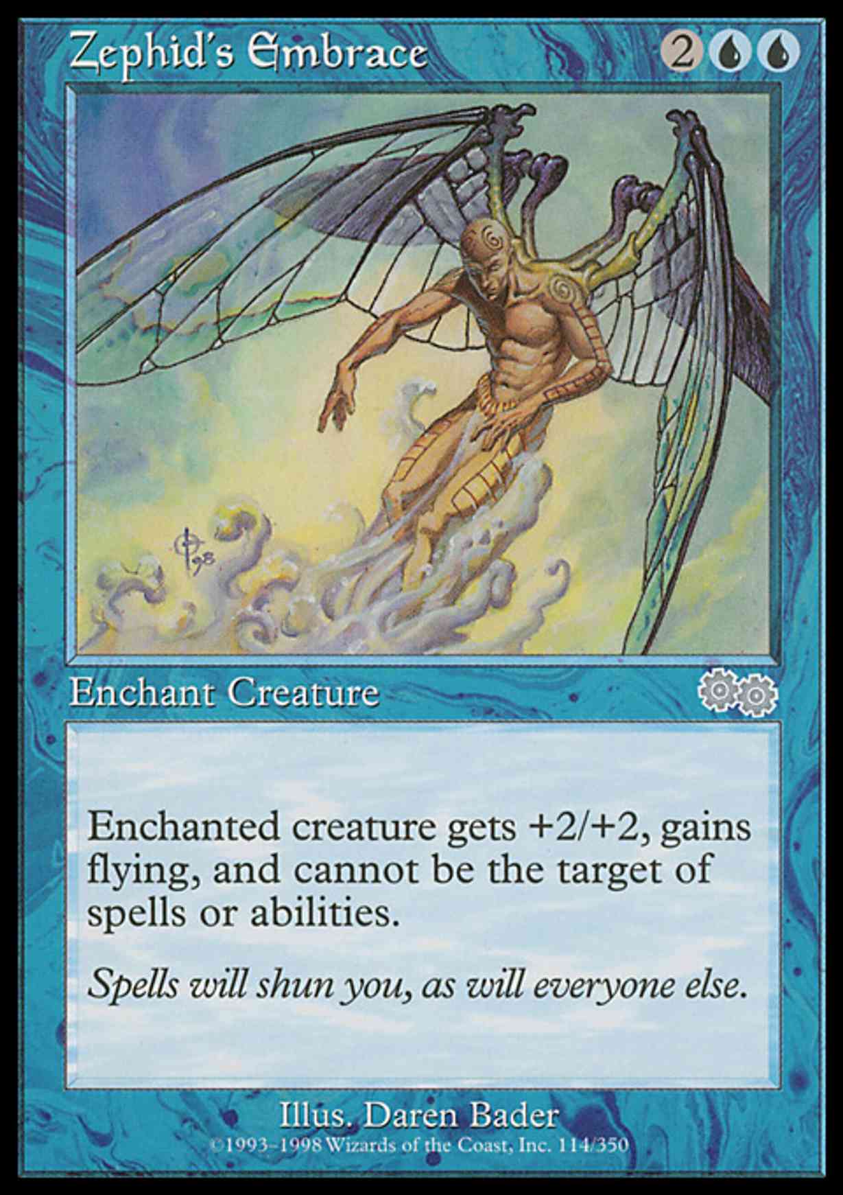 Zephid's Embrace magic card front