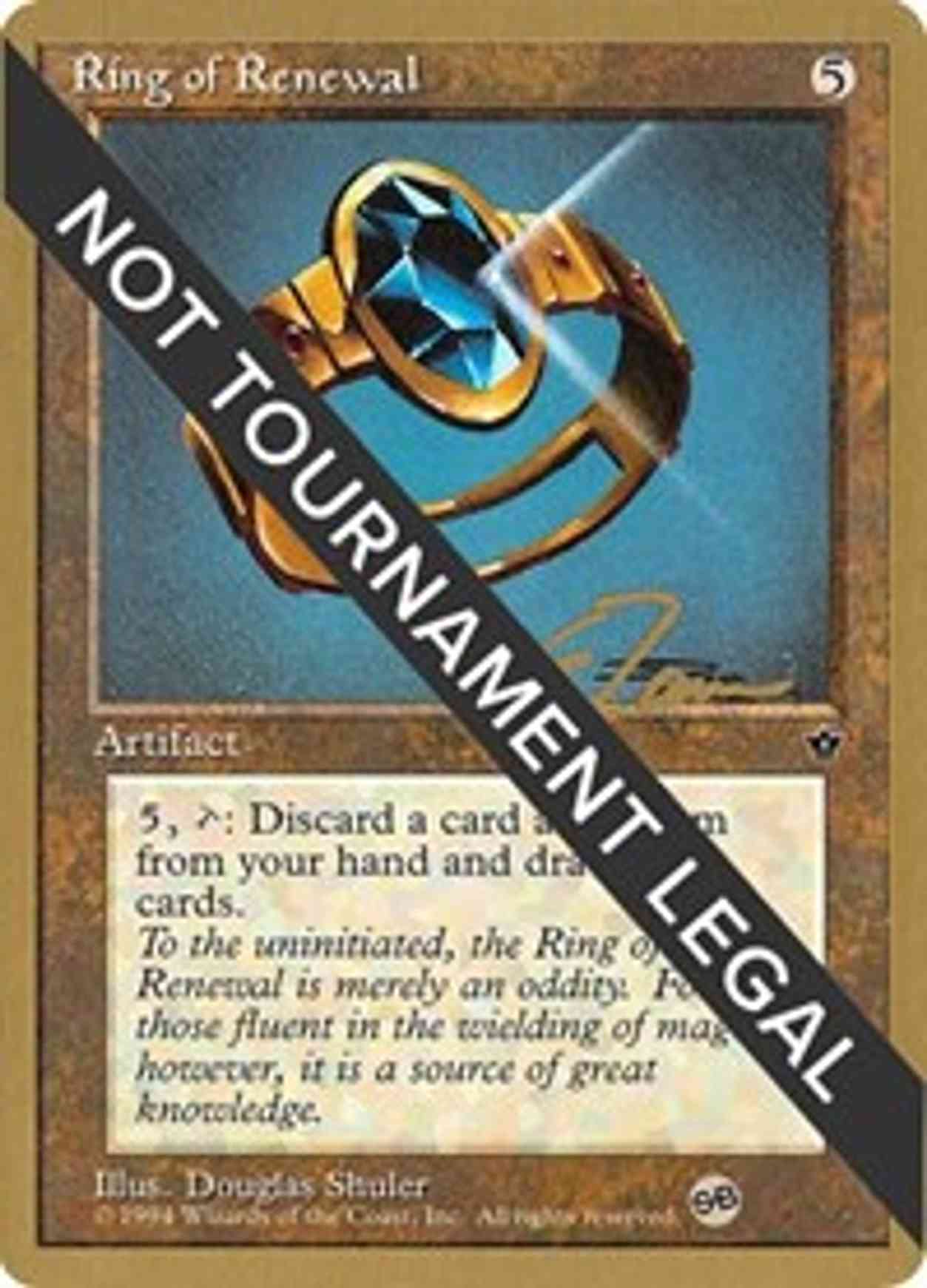Ring of Renewal - 1996 Eric Tam (FEM) (SB) magic card front