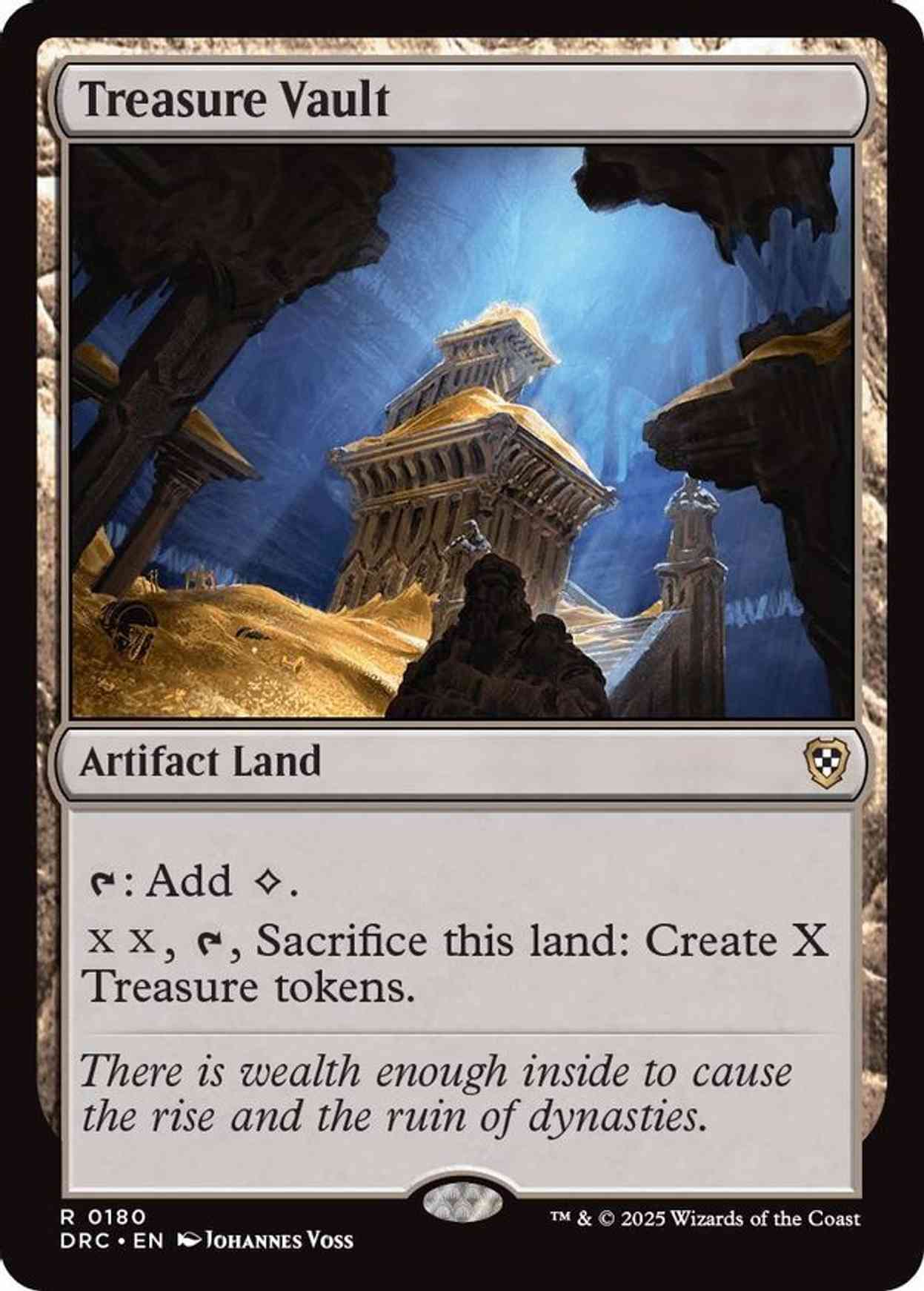 Treasure Vault magic card front