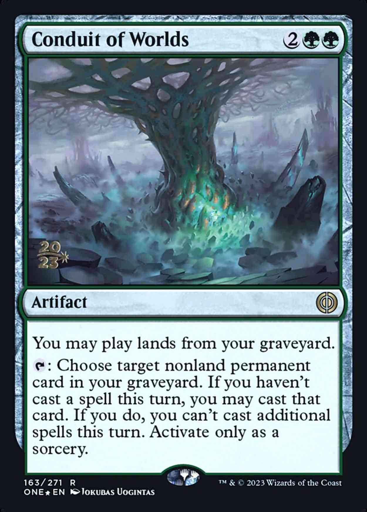 Conduit of Worlds magic card front