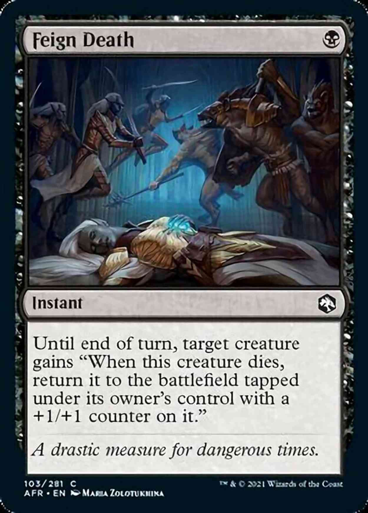 Feign Death magic card front