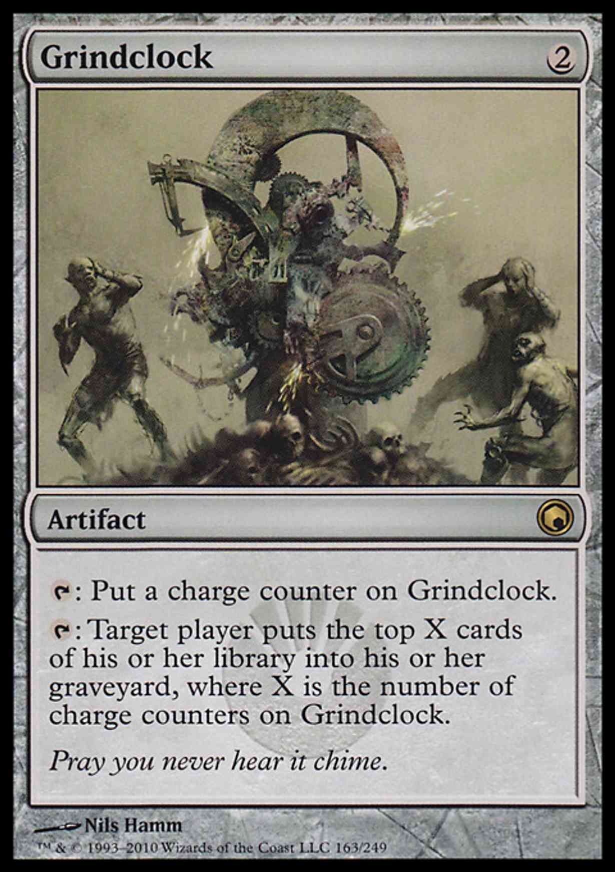 Grindclock magic card front