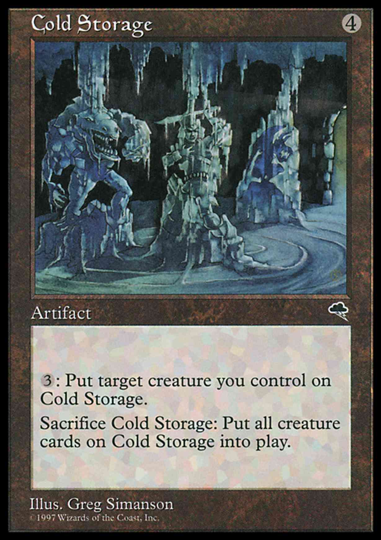 Cold Storage magic card front