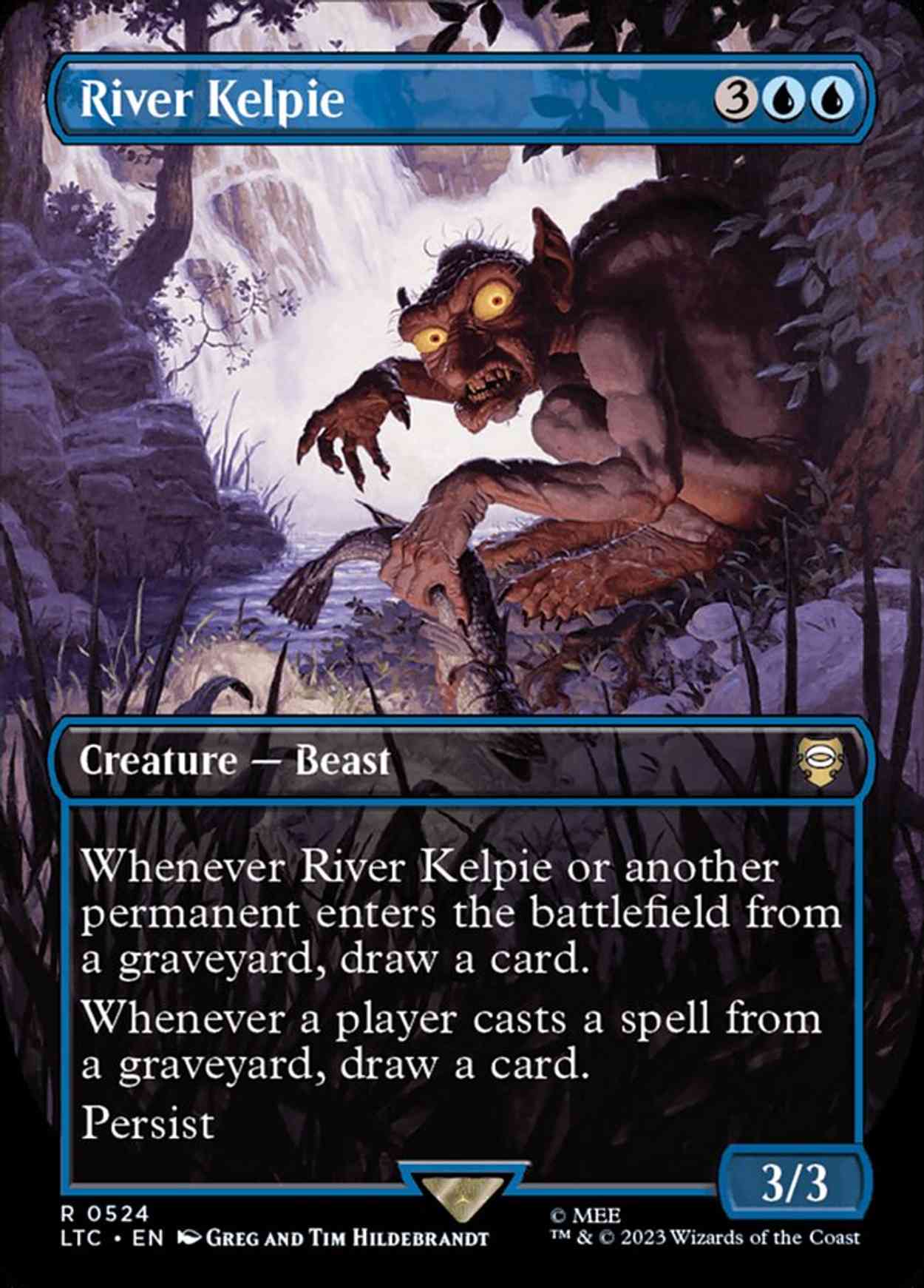 River Kelpie (Borderless) magic card front