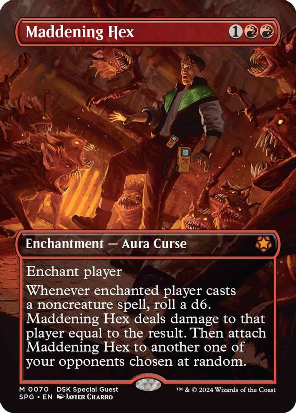 Maddening Hex (Borderless) magic card front