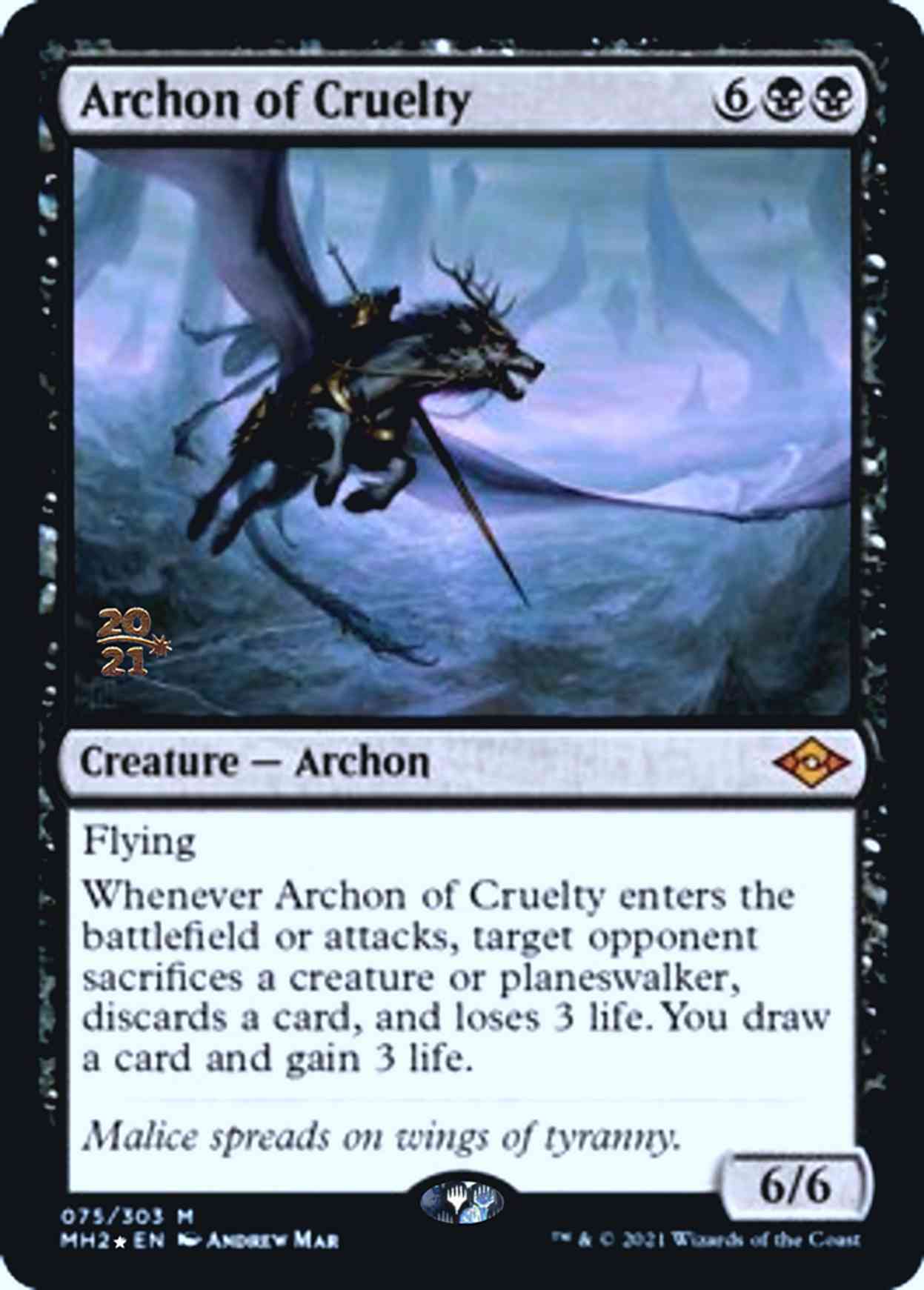 Archon of Cruelty magic card front