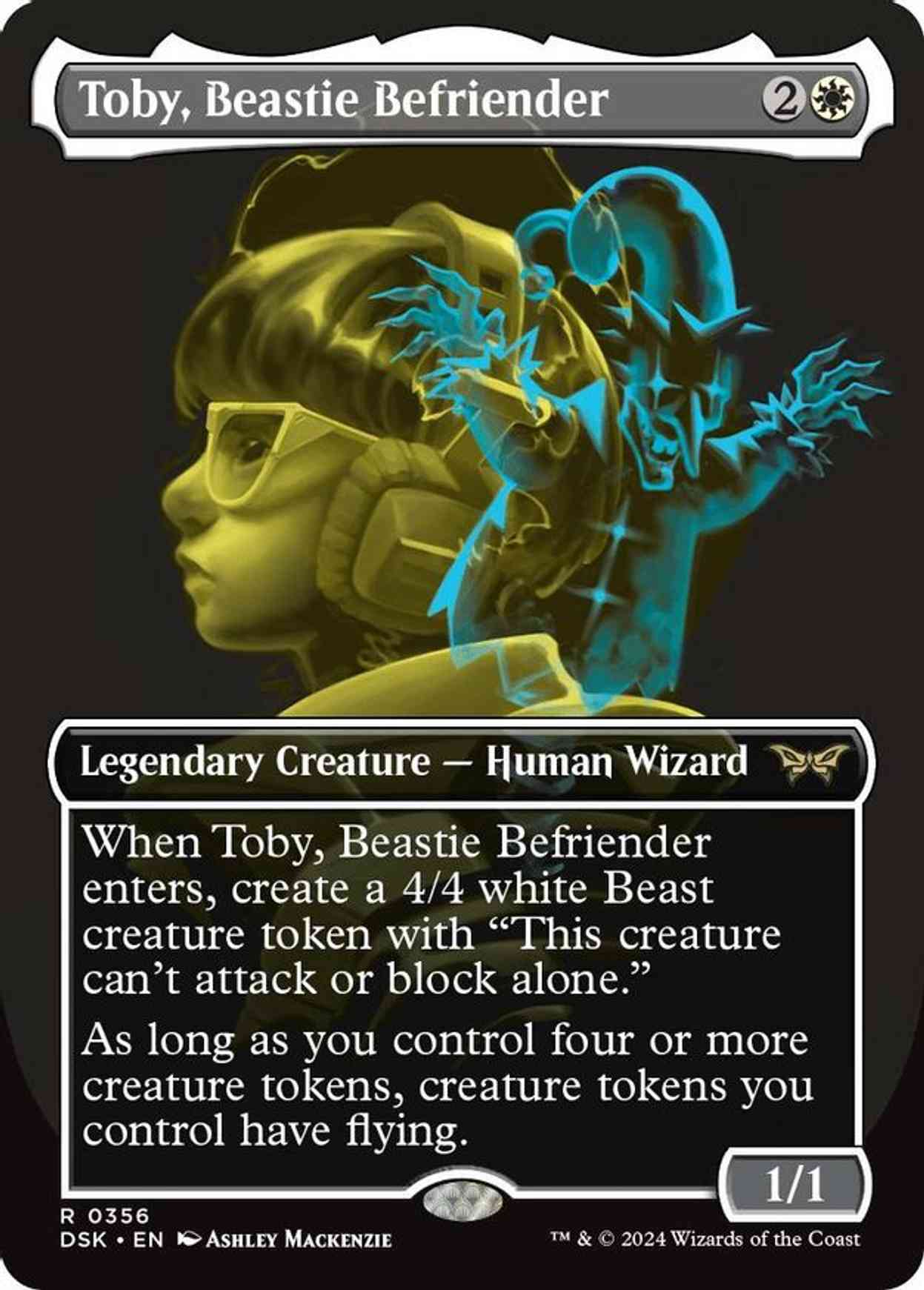 Toby, Beastie Befriender (Showcase) magic card front