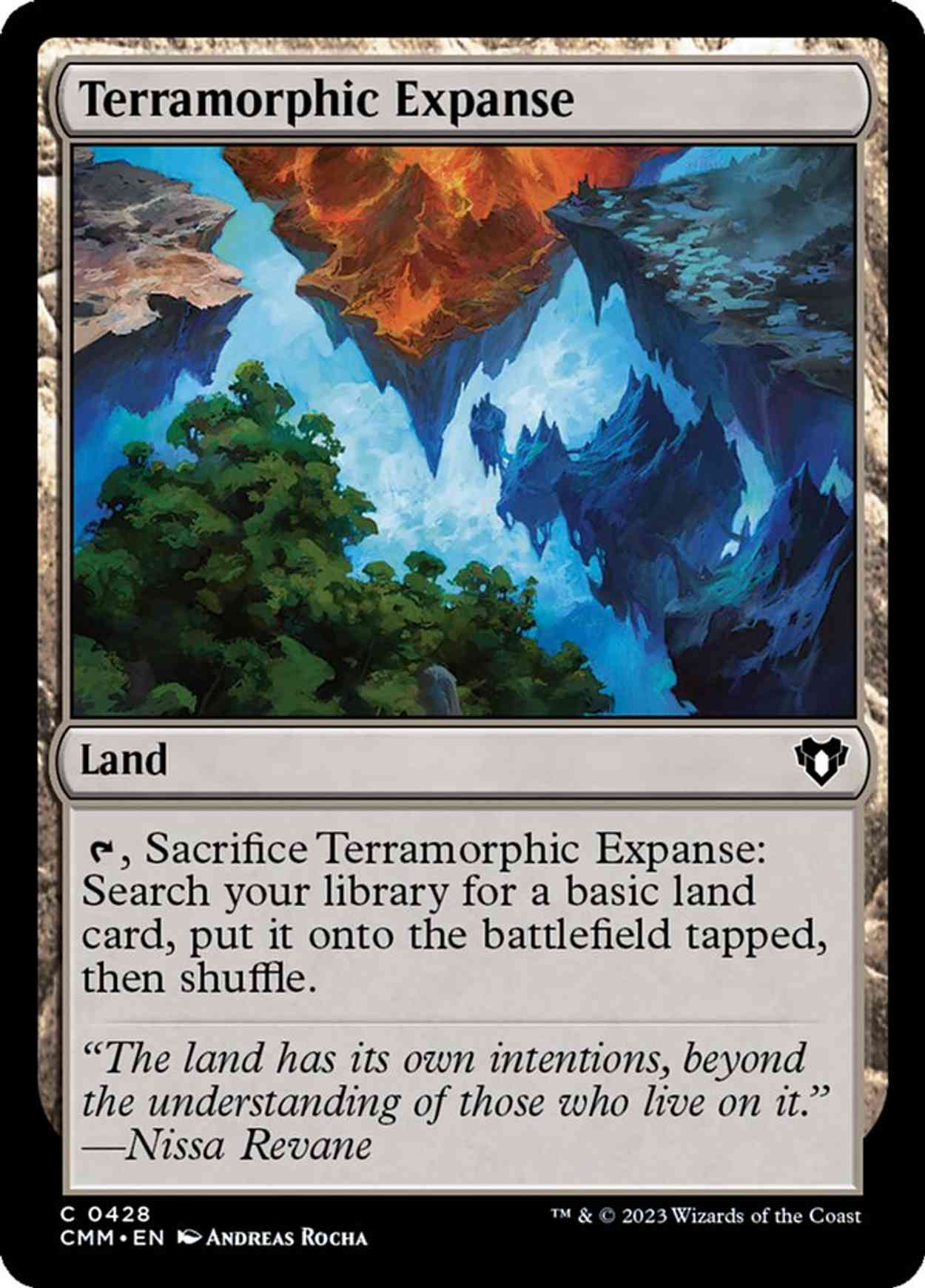Terramorphic Expanse magic card front