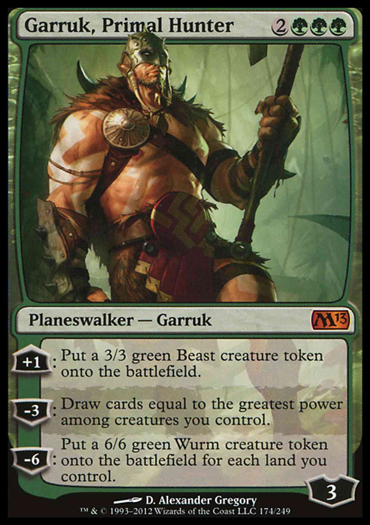 Garruk, Primal Hunter magic card front