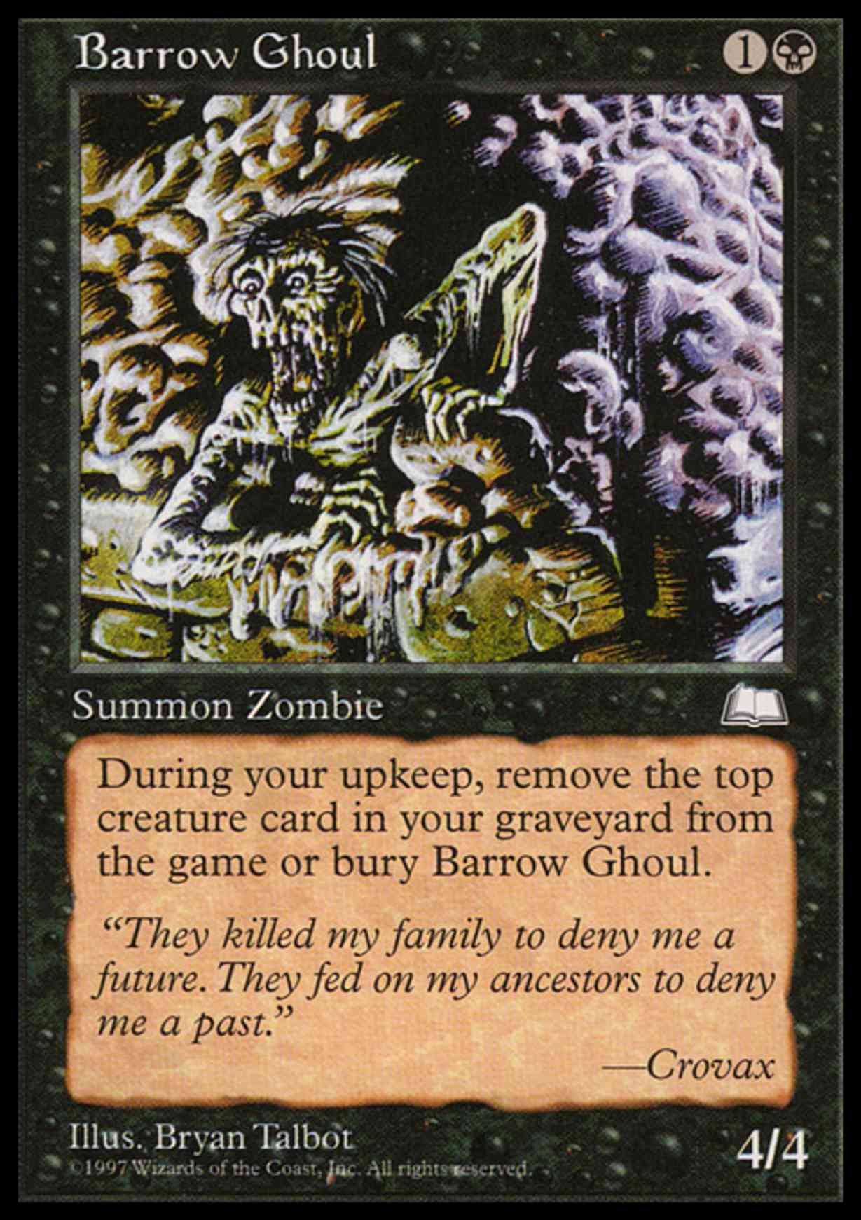 Barrow Ghoul Price from mtg Weatherlight