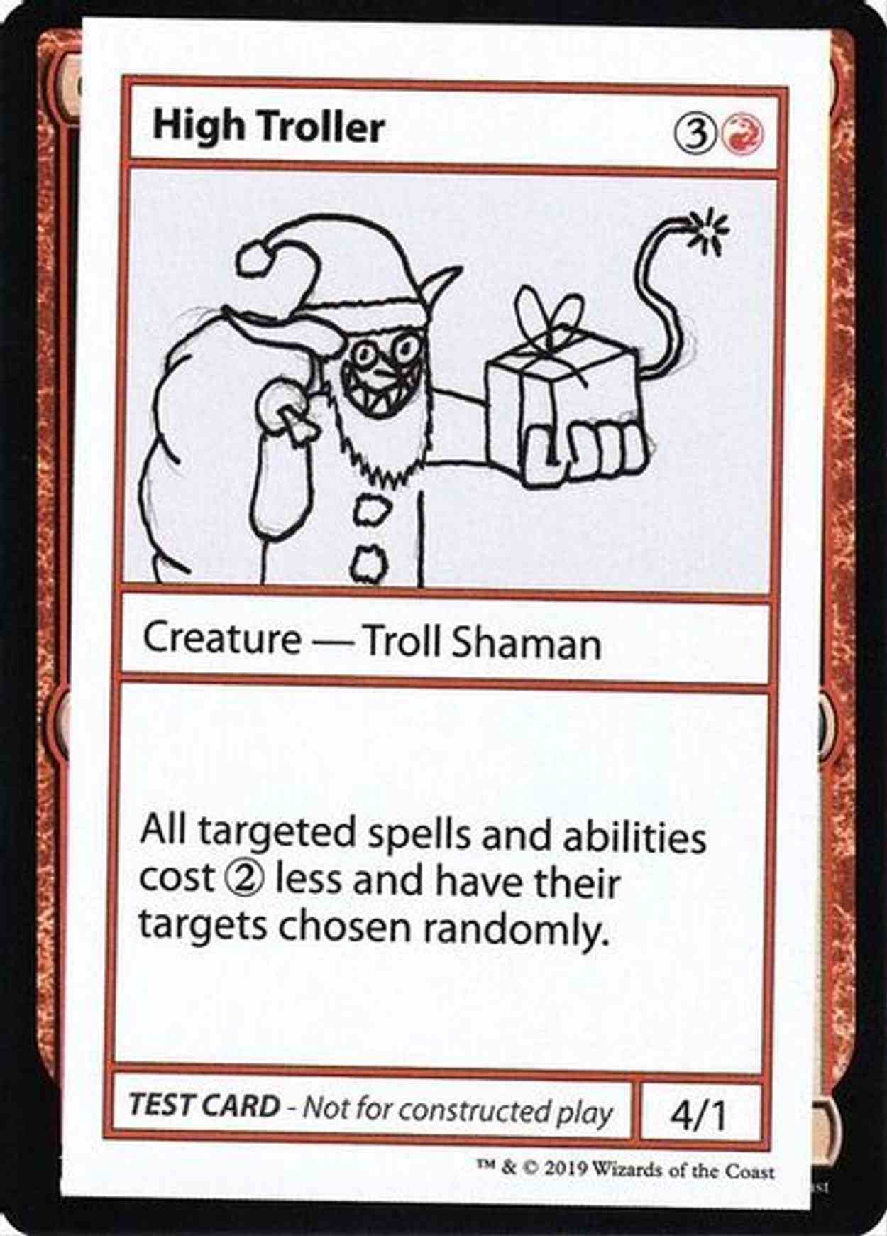 High Troller (No PW Symbol) magic card front