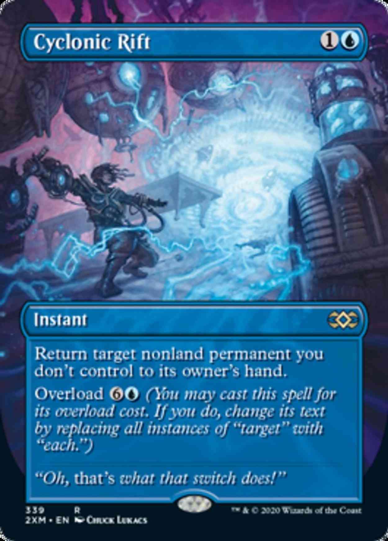 Cyclonic Rift (Borderless) magic card front