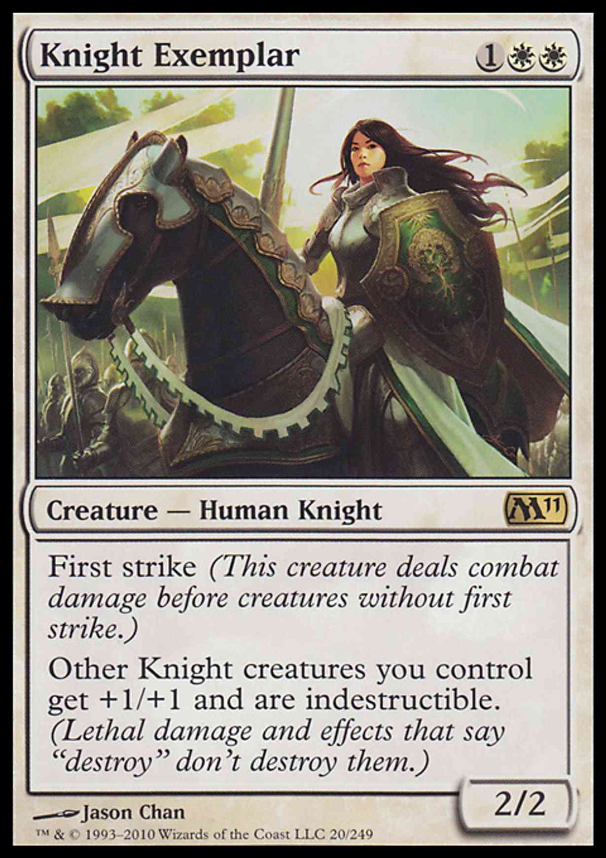 Knight Exemplar magic card front