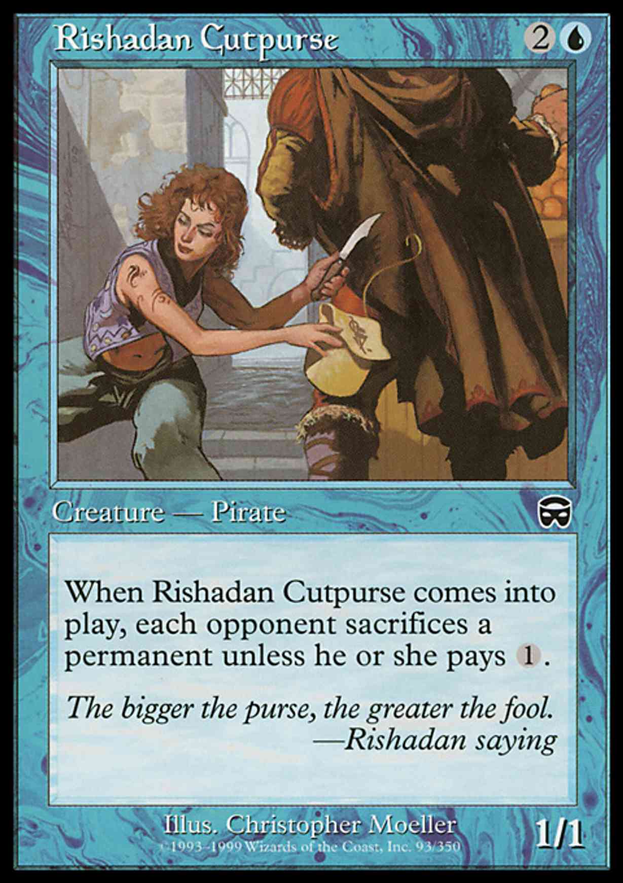 Rishadan Cutpurse magic card front